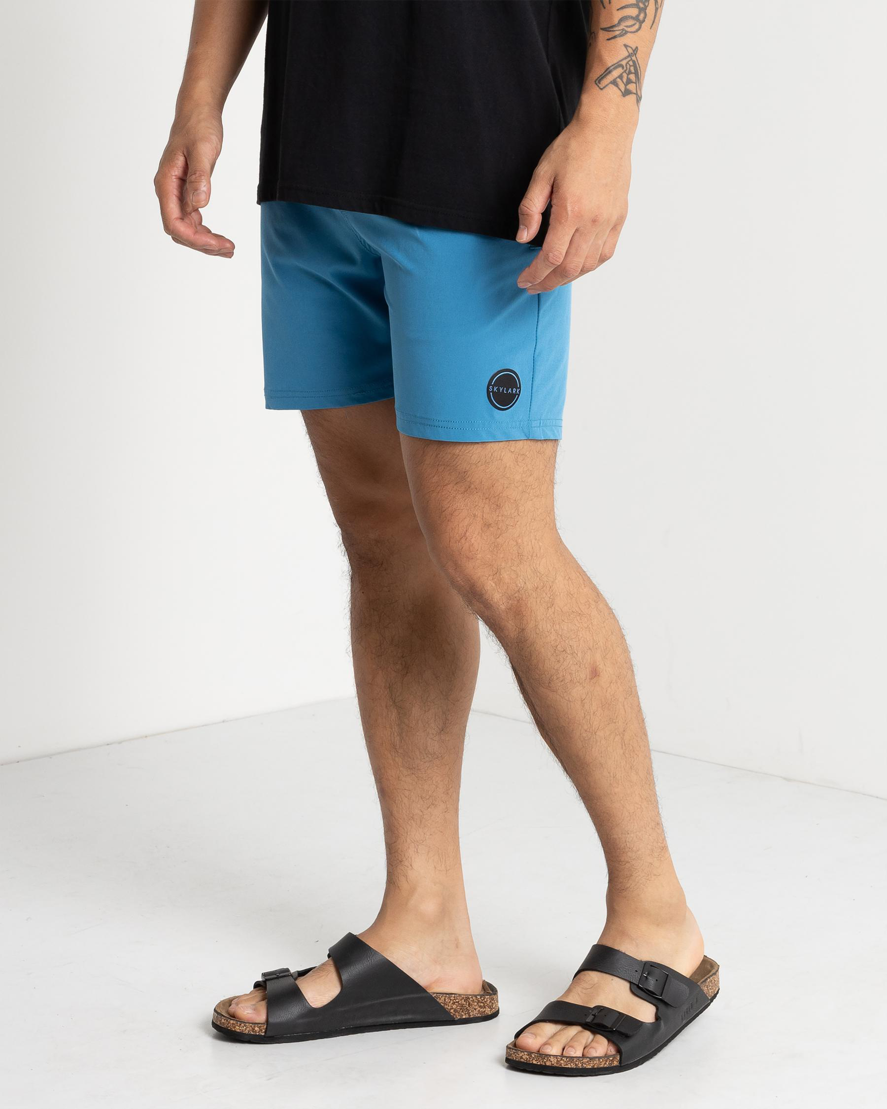 Bind Elastic Waist Shorts