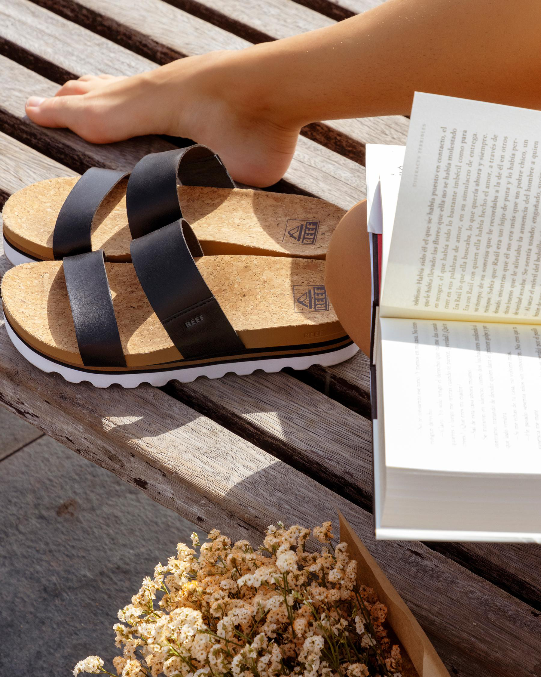 Cushion Vista Hi Slide Sandals