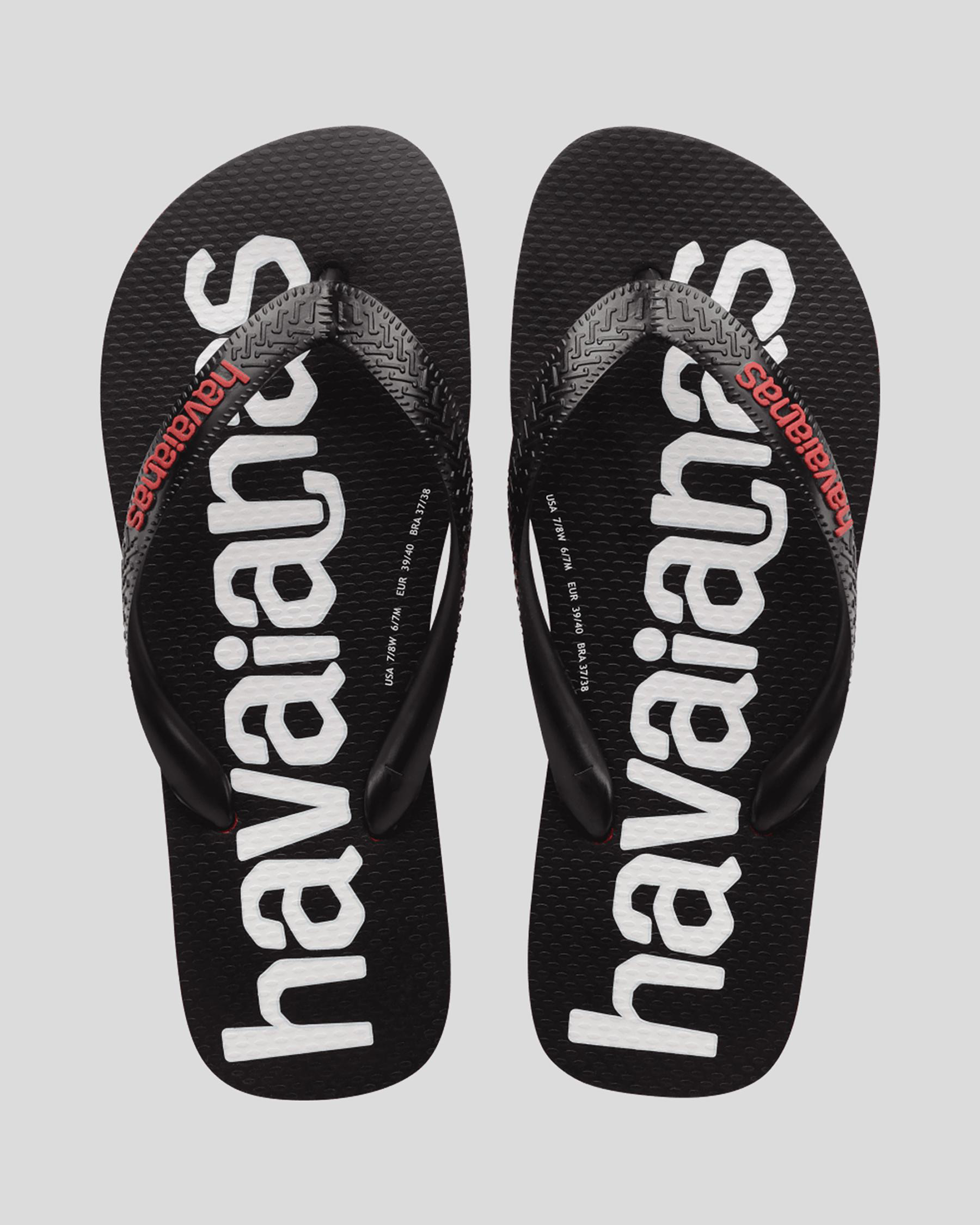 Kids' Top Logomania Thongs