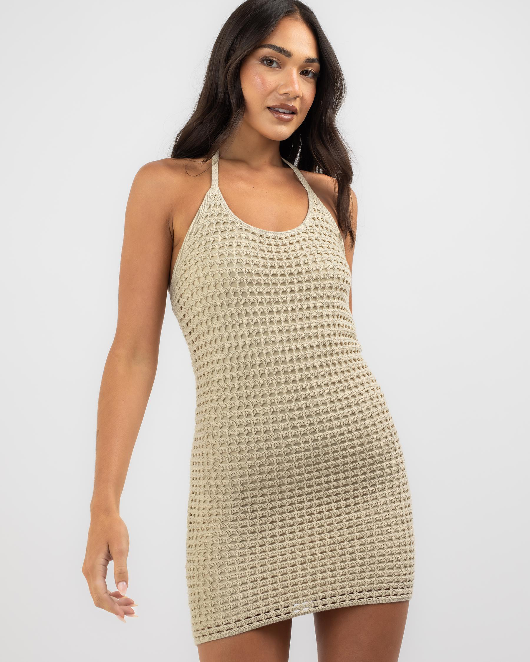Aruba Crochet Knit Dress