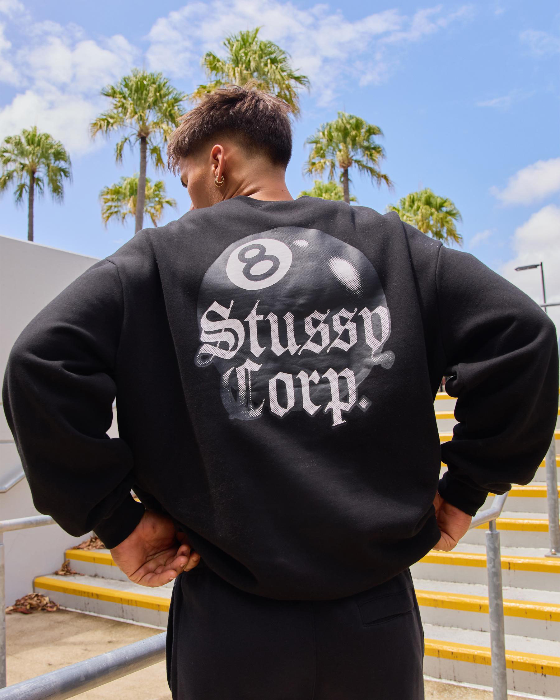 8 Ball Corp Crew Sweatshirt