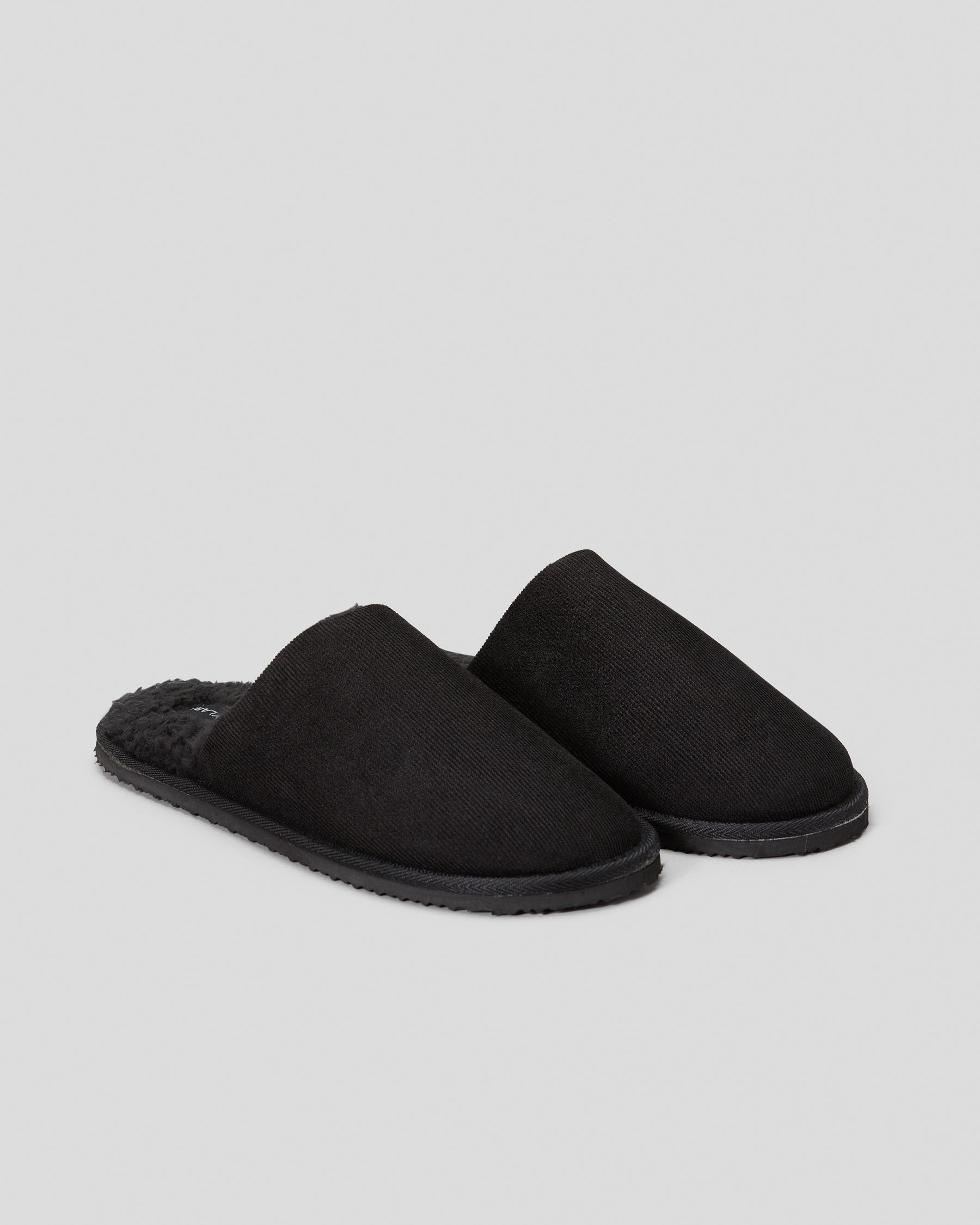 Cord Slippers