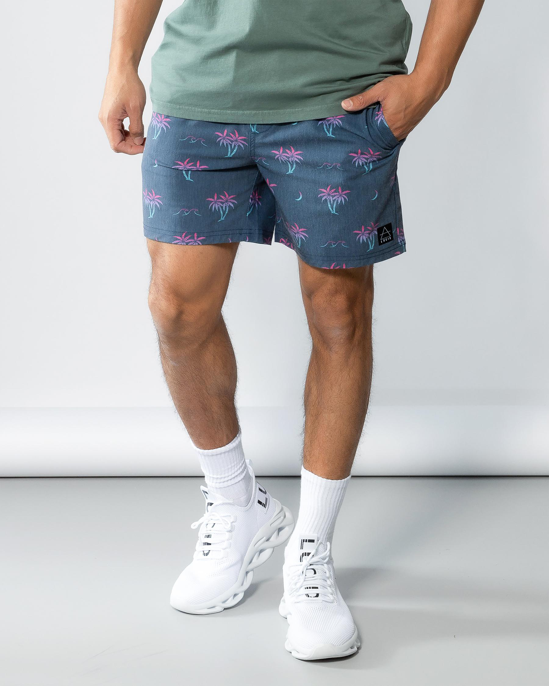 Gale Elastic Waist Shorts