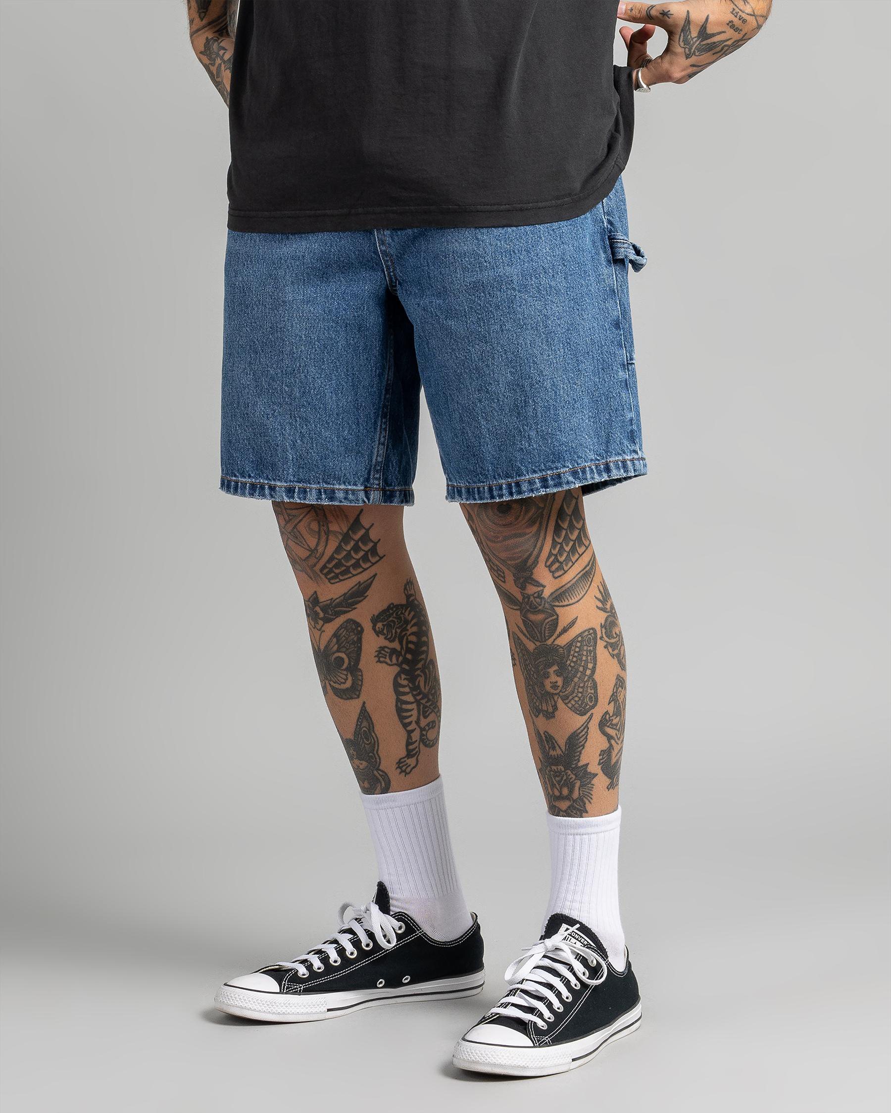 Slacker Denim Shorts