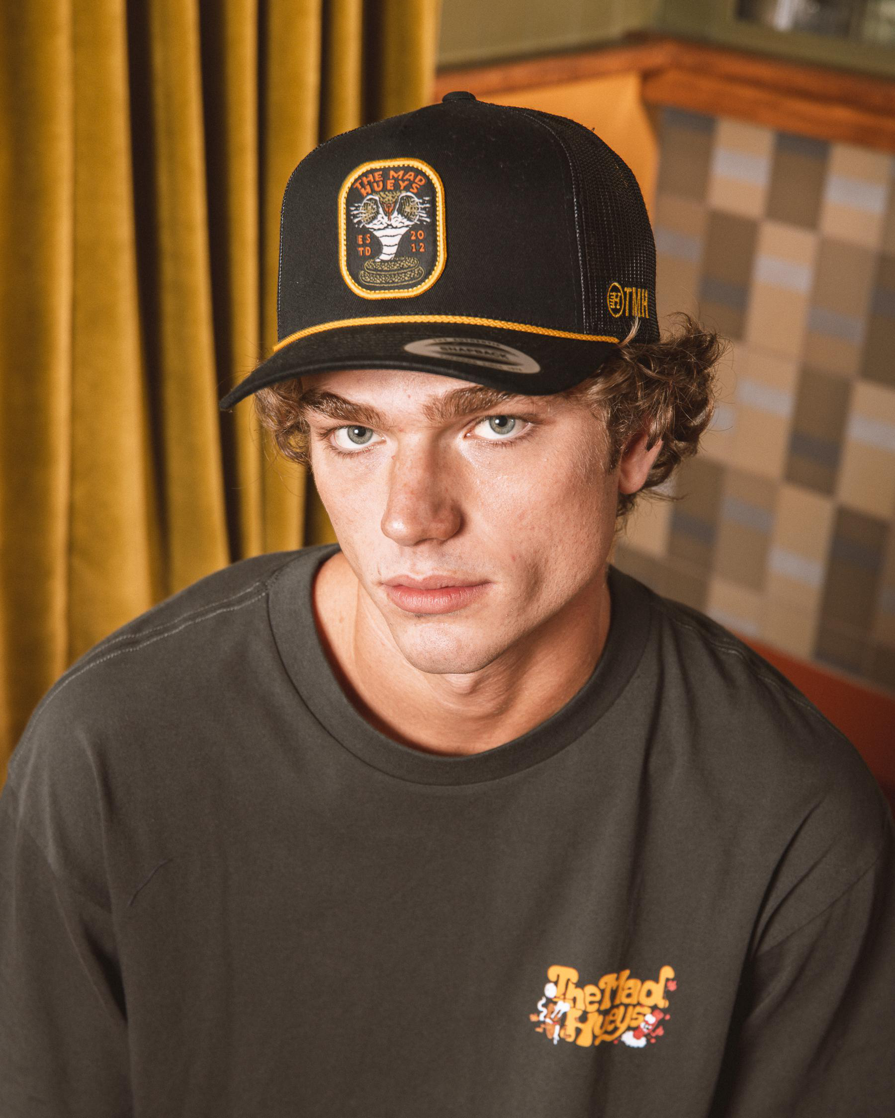 Double Spit Twill Trucker Cap