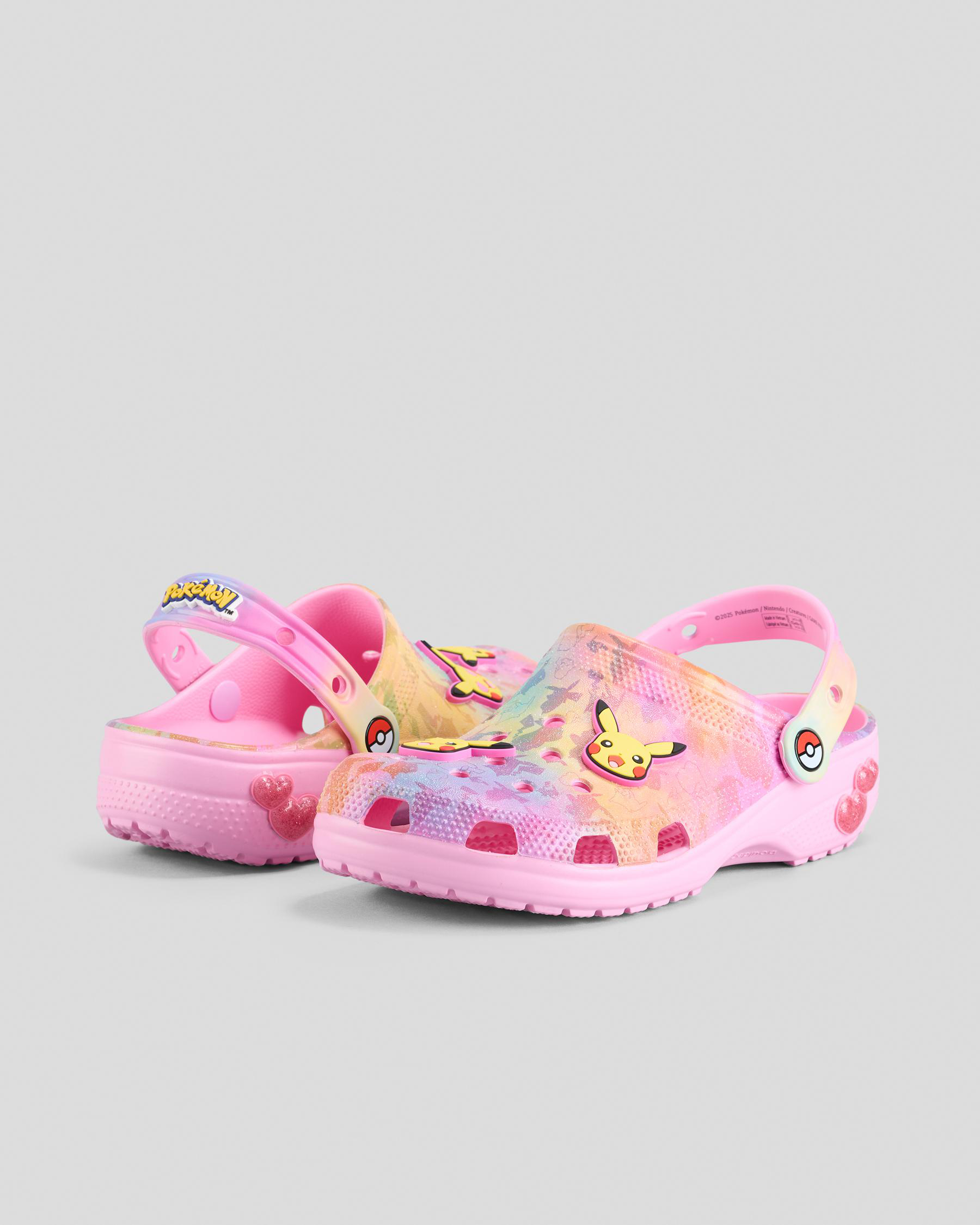 Kids' Classic Pikachu Clogs Shoes