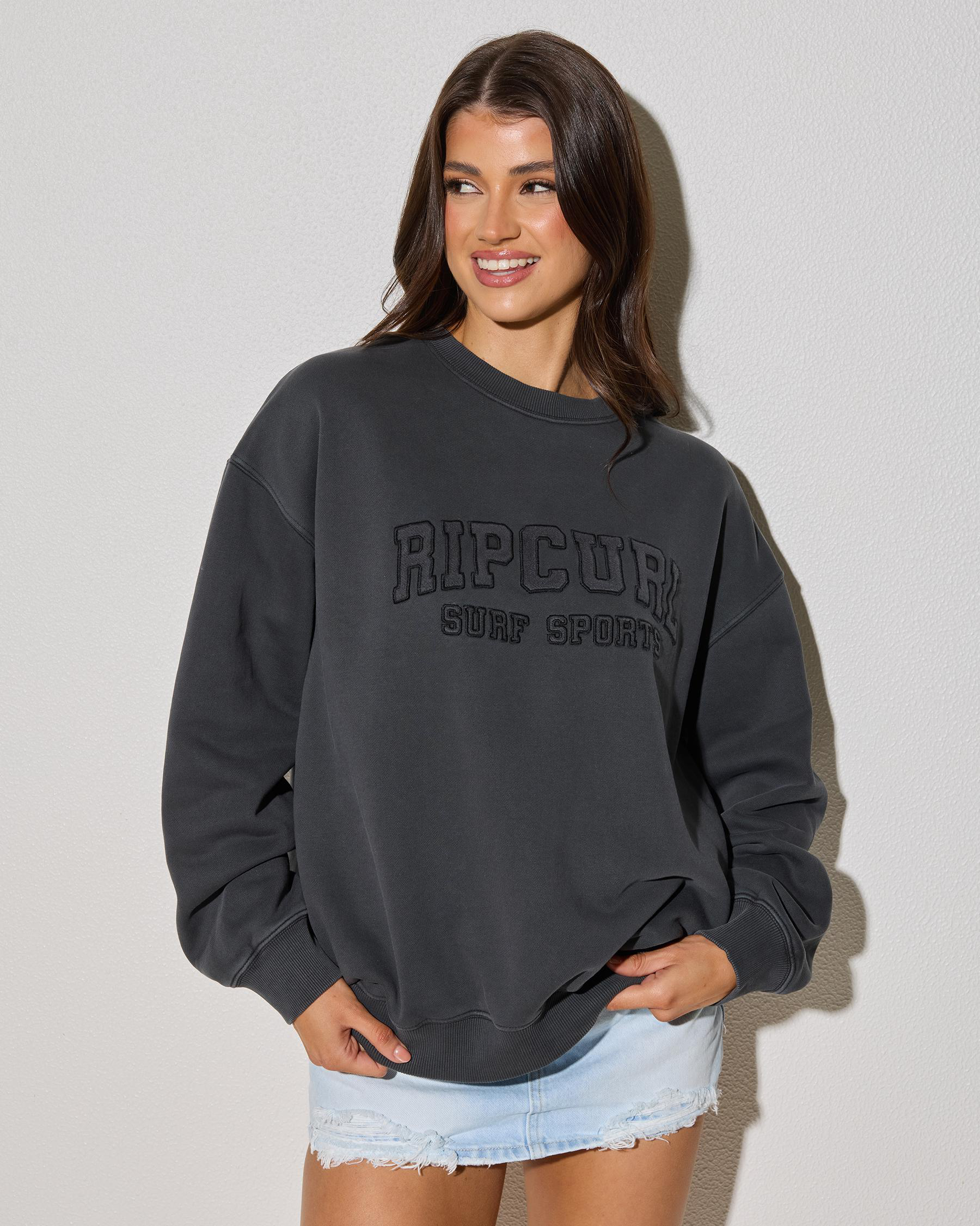Varsity Sports Crewneck Sweatshirt