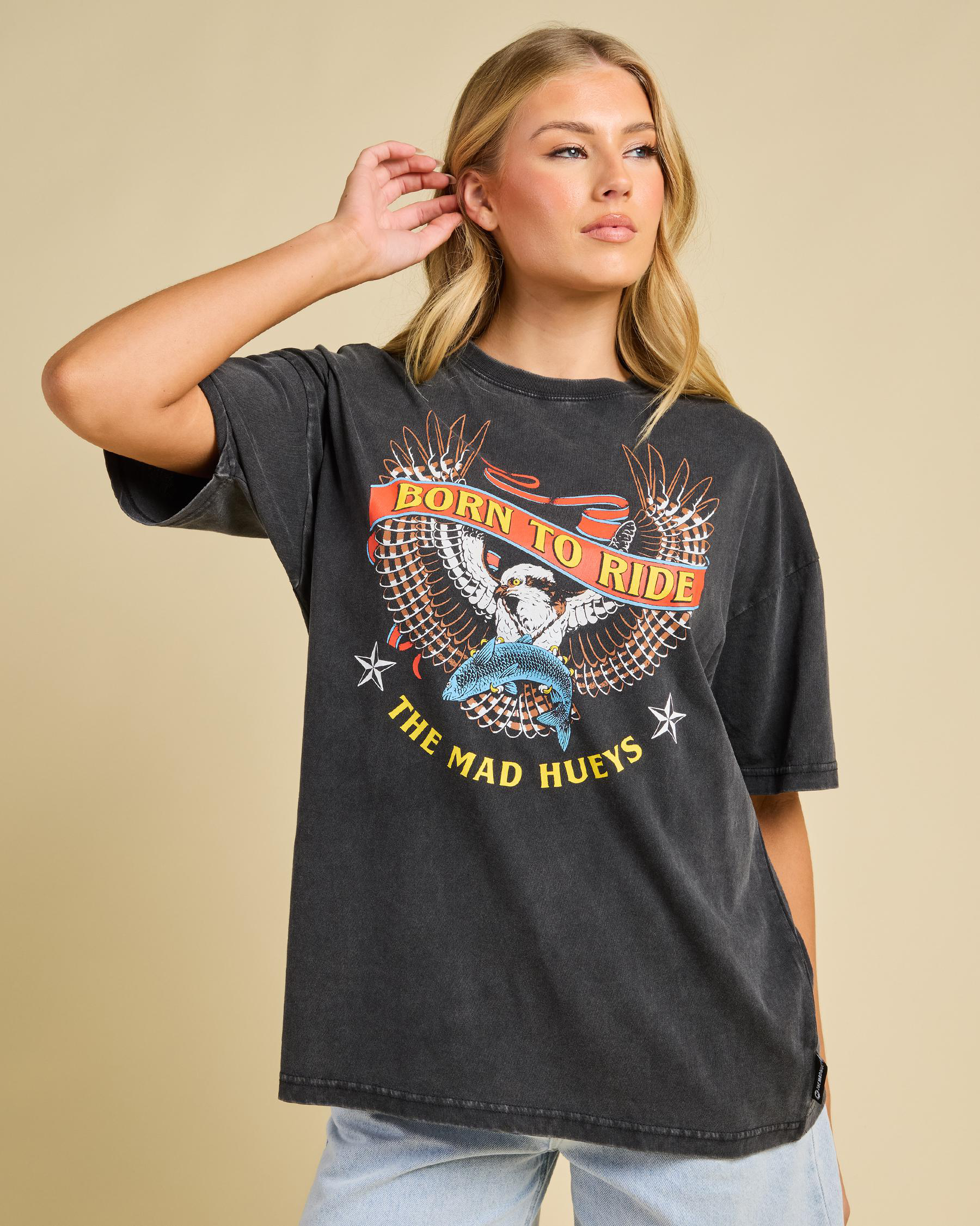 Born To Ride Oversized T-Shirt