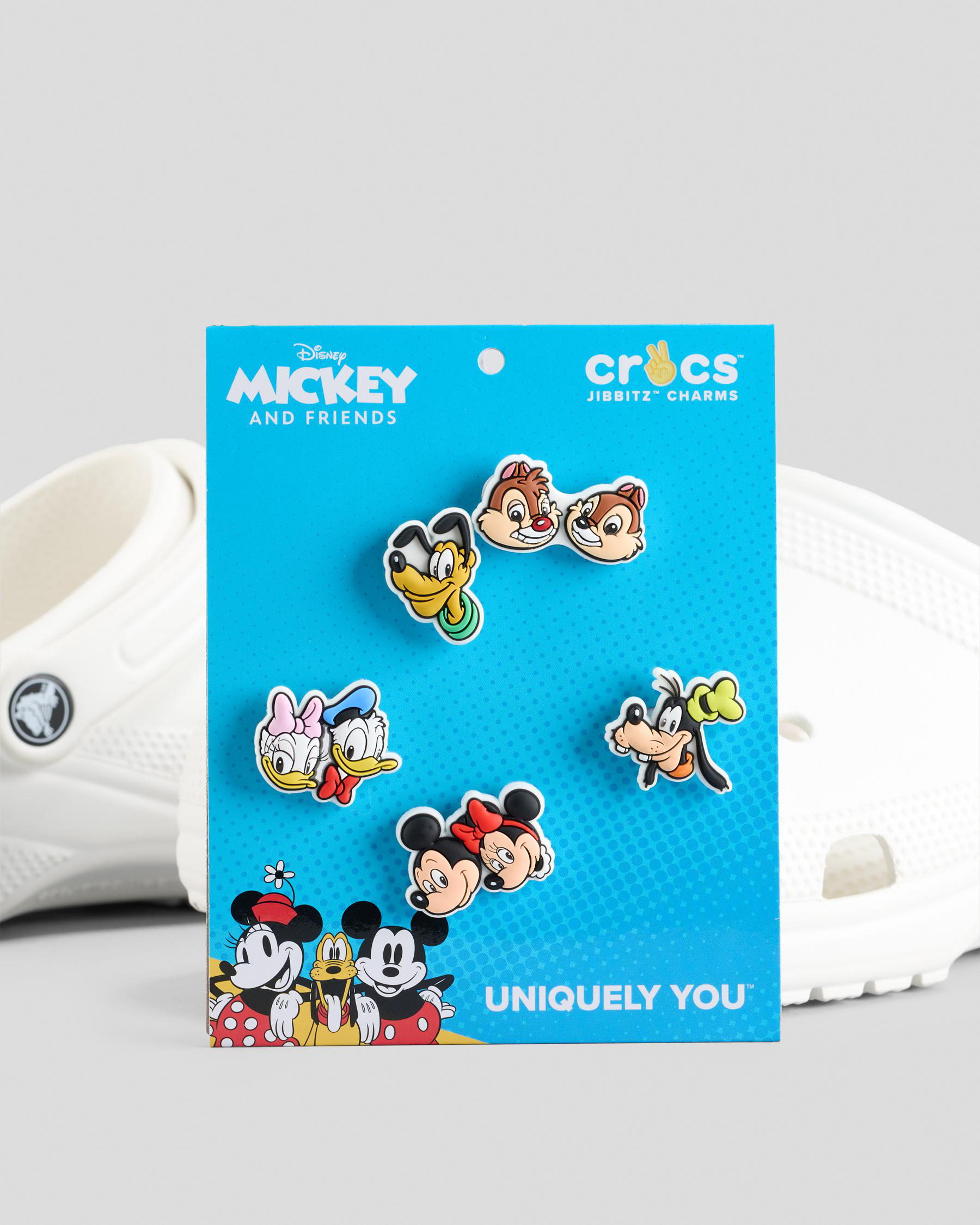 Mickey and Friends Jibbitz 5 Pack