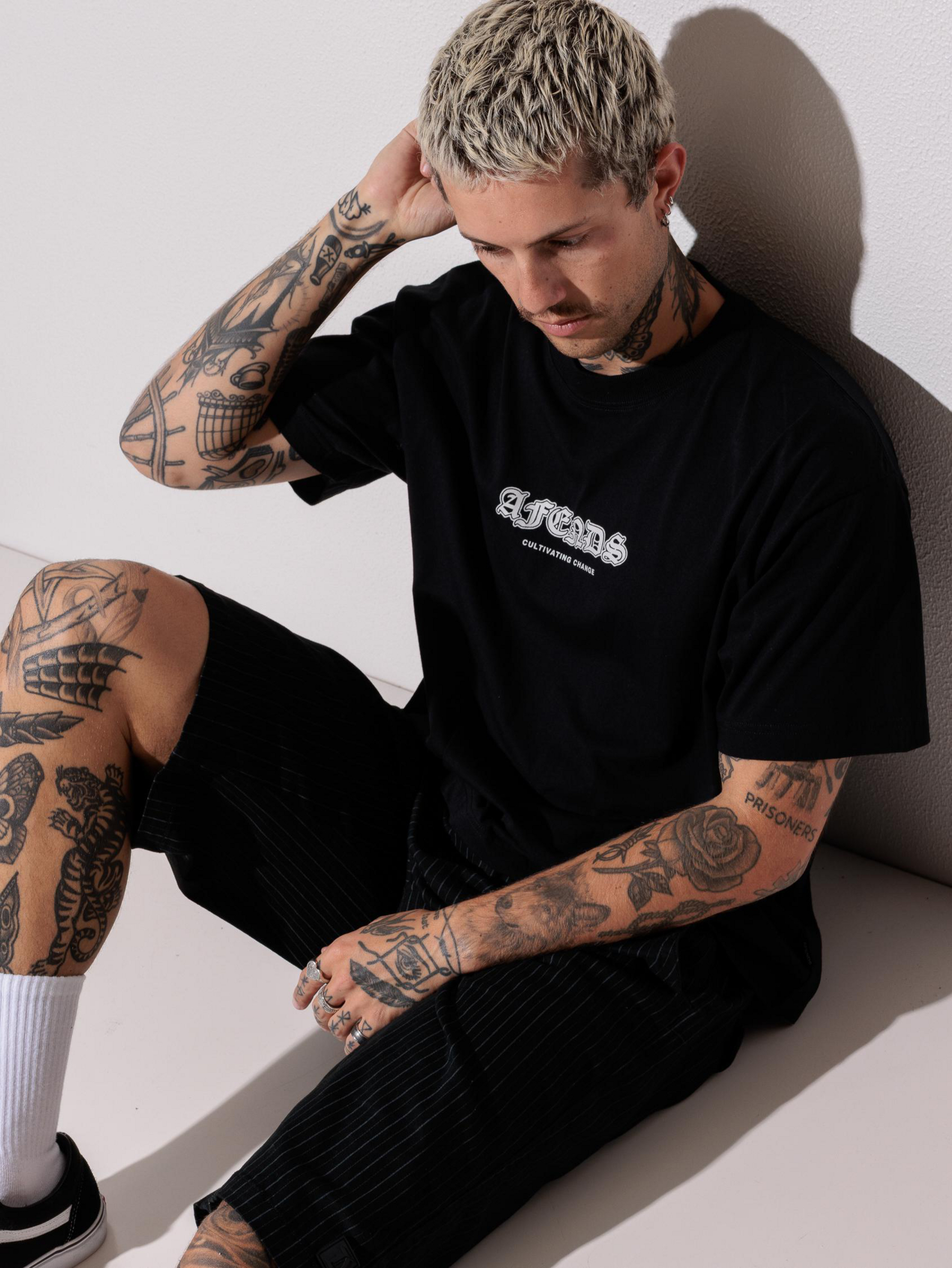 Script Recycled Boxy T-Shirt