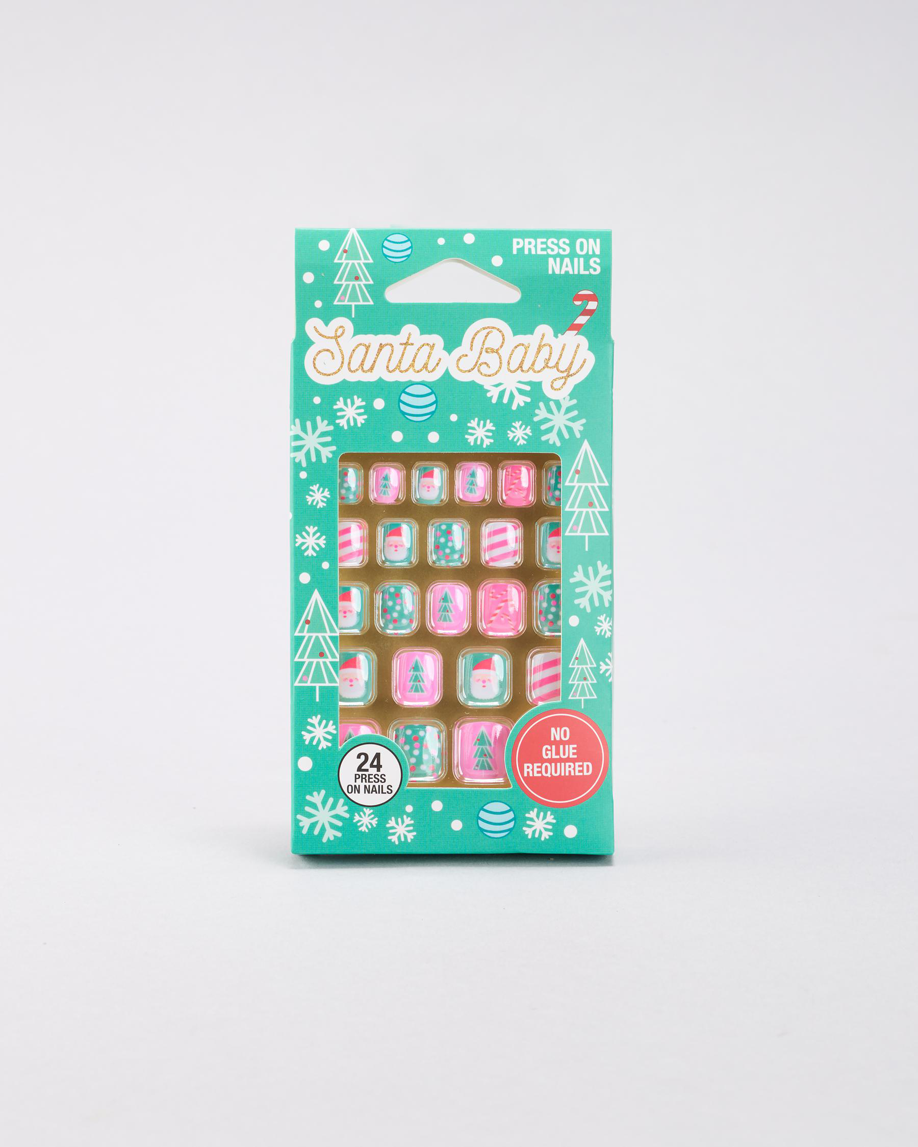 Festival Santa Baby Press On Nail Pack
