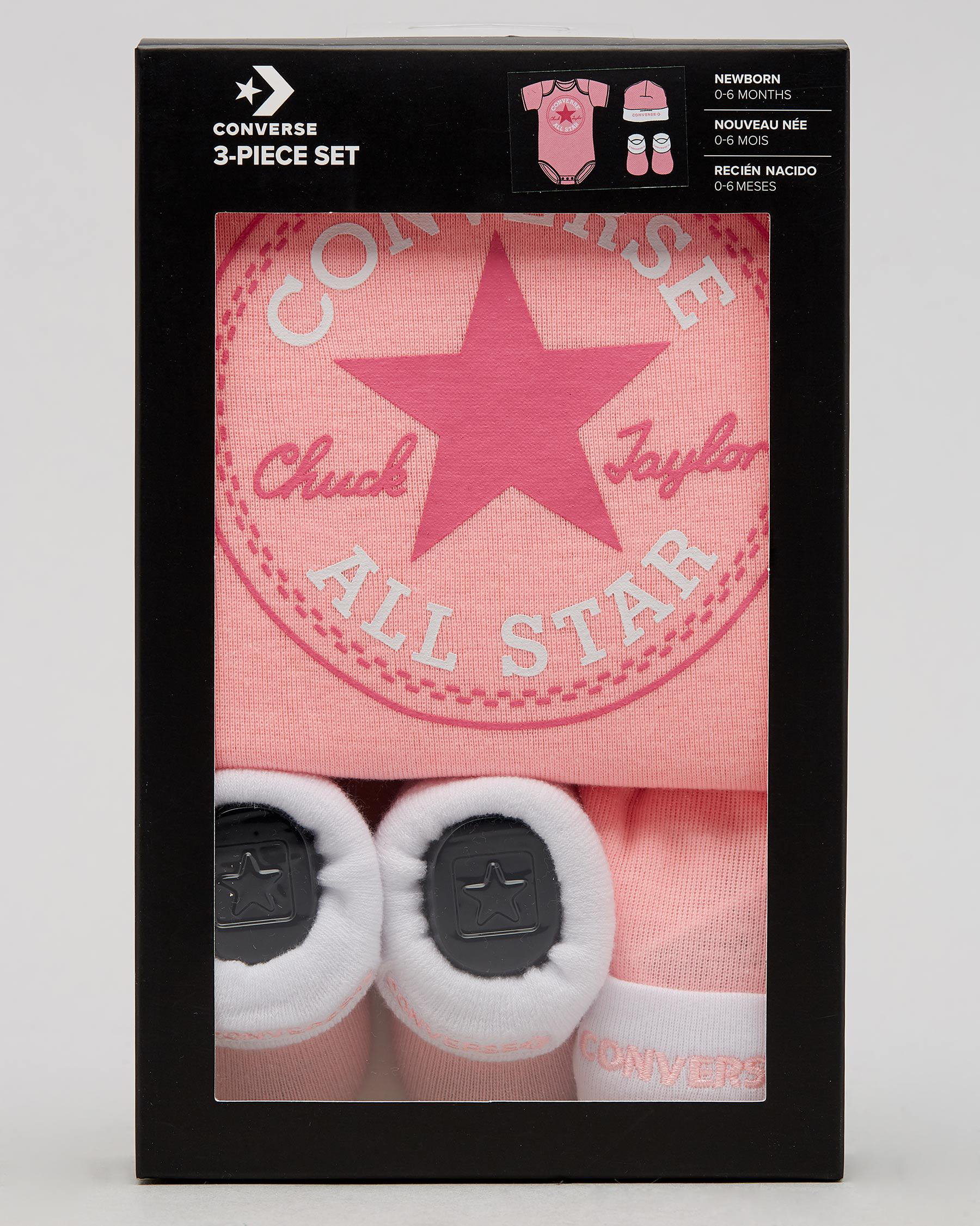 Classic 3-Piece Hat, Bodysuit & Bootie Set - Babies