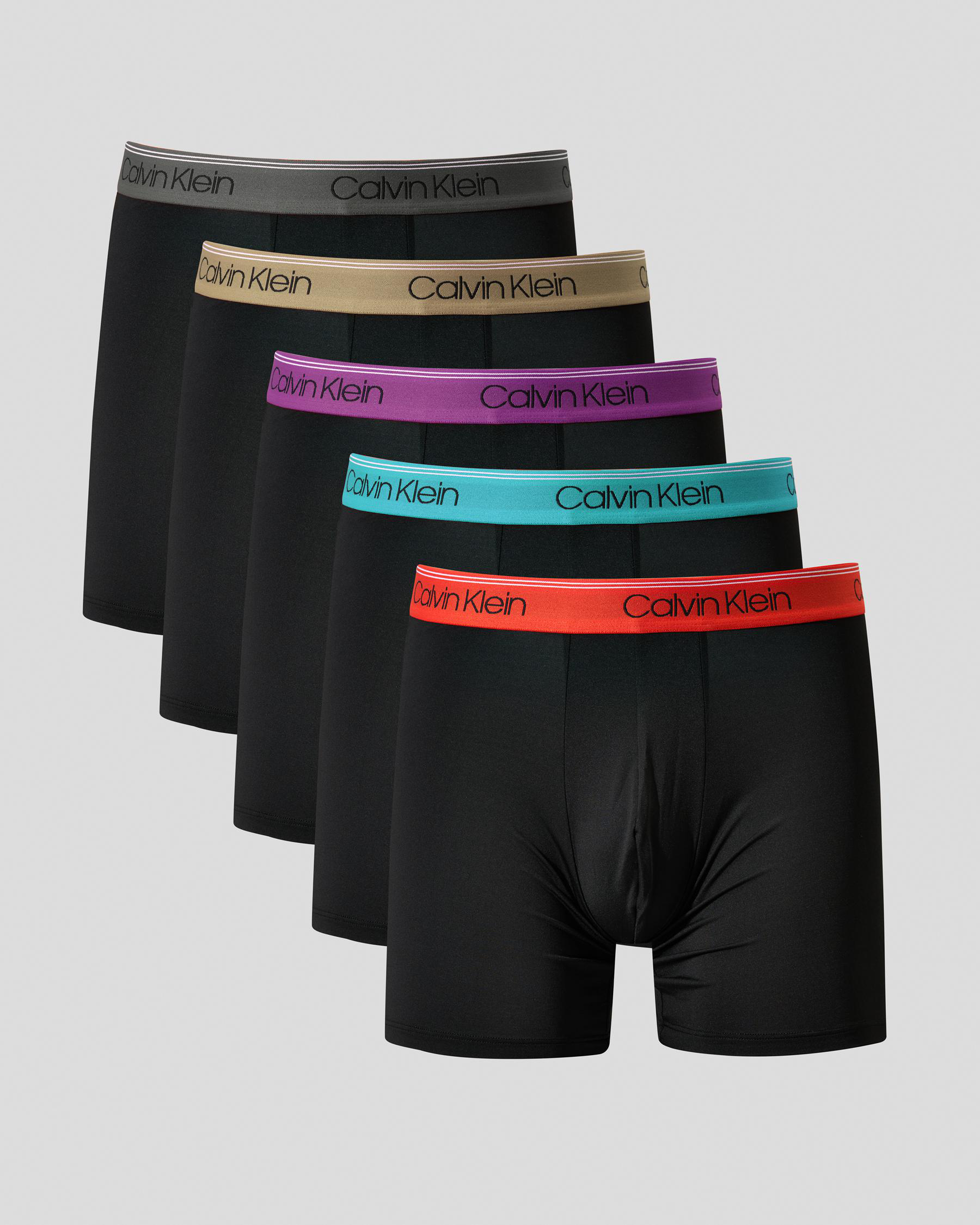 Cotton Stretch Boxer Briefs 5 Pack