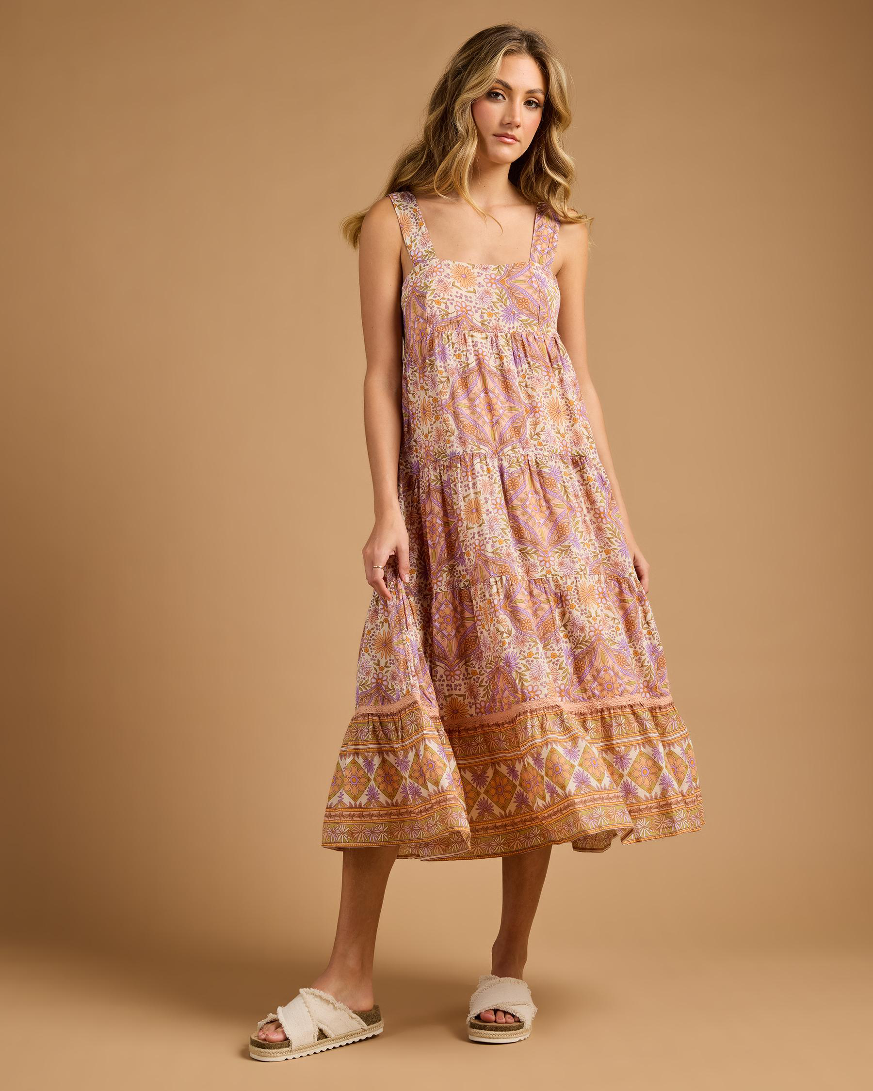 Just For You Shine On Midi Dress