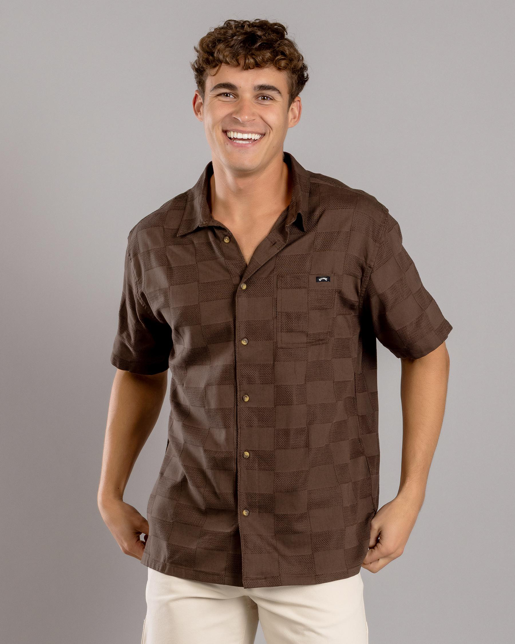 Sundays Jacquard Short Sleeve Shirt