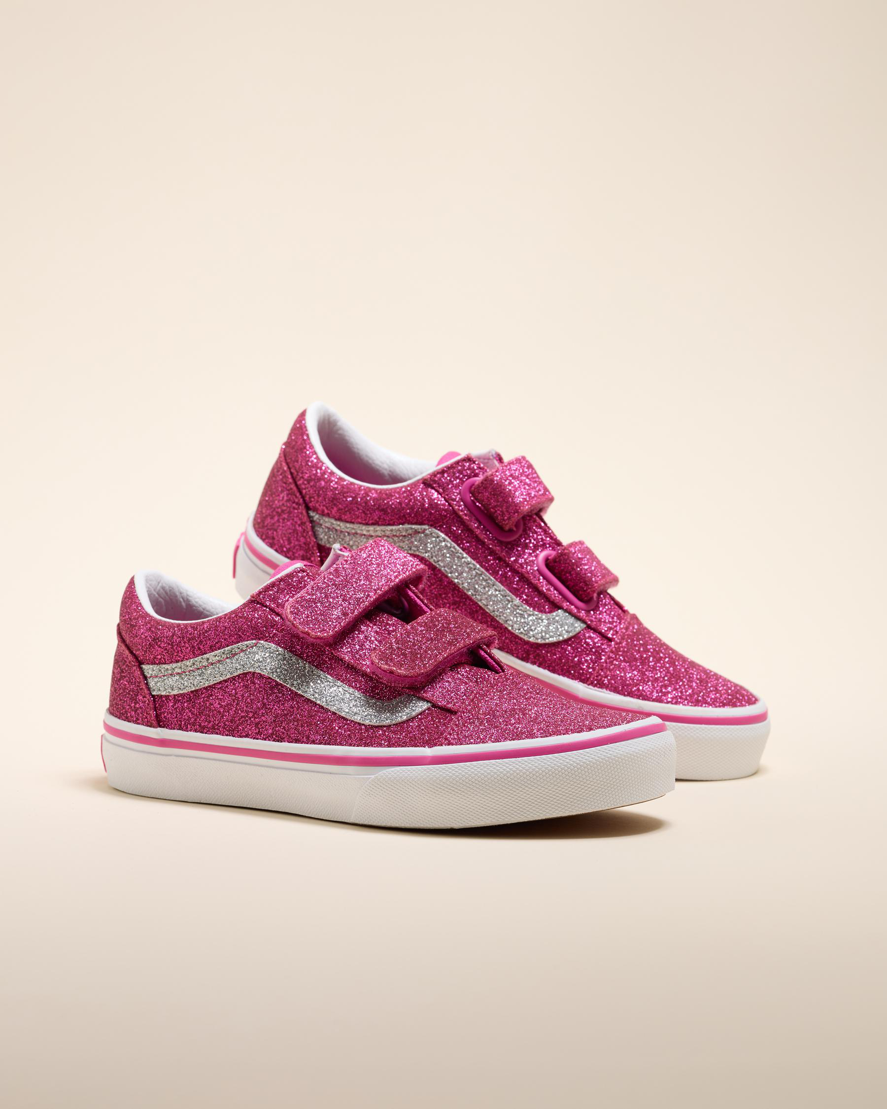 Old Skool V Glitter Shoes