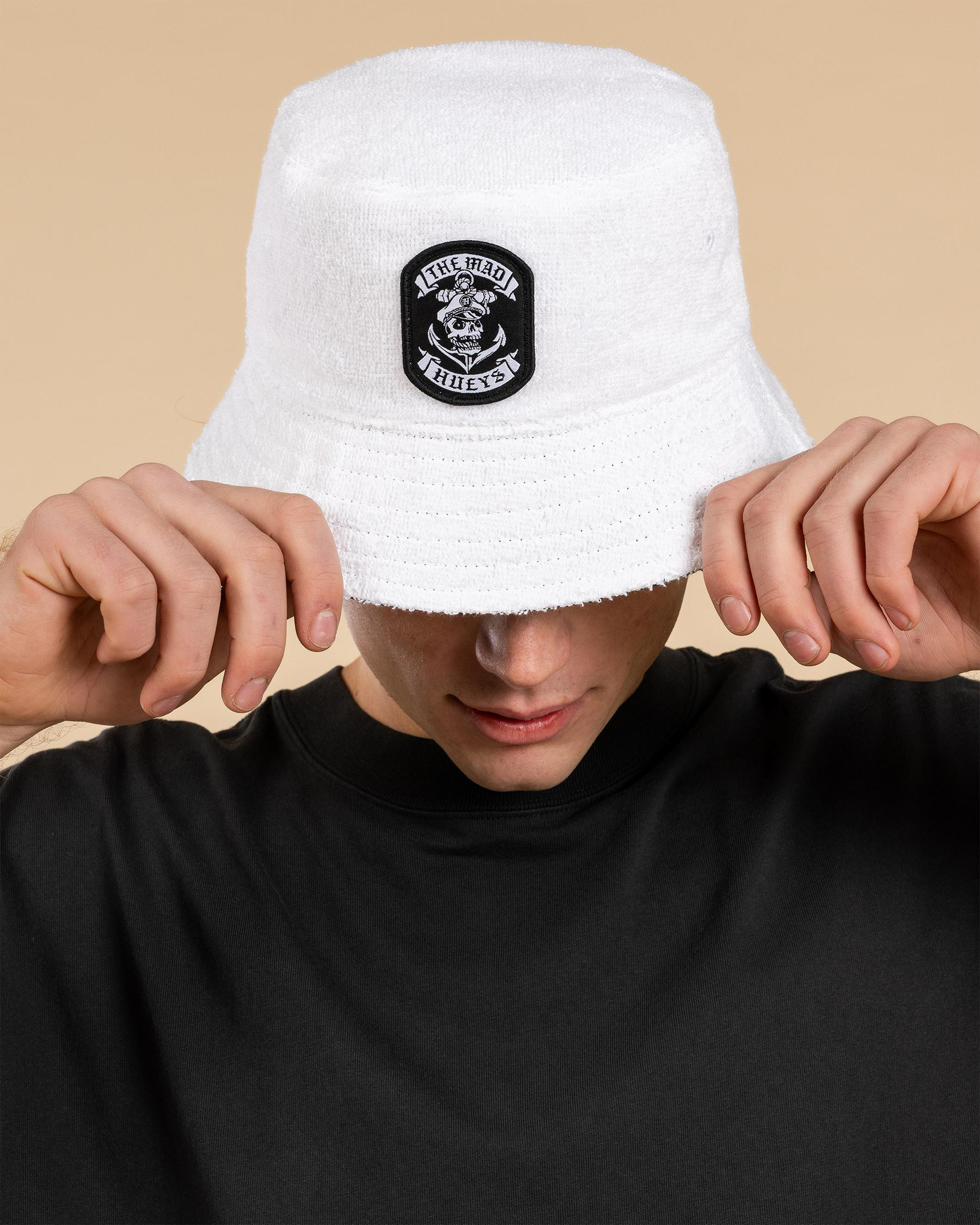 The Sailor Anchor Reversible Terry Bucket Hat