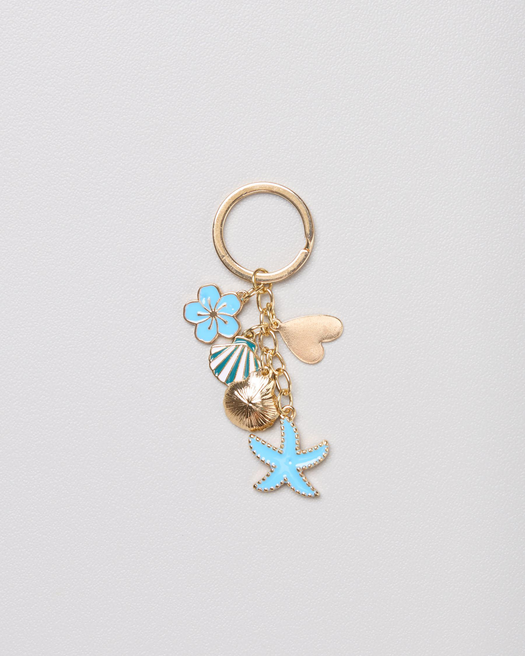 Aqua Beach Keyring
