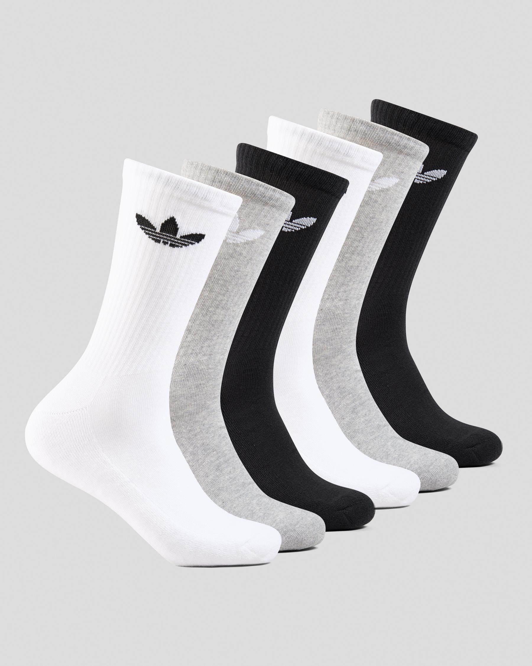 Trefoil Crew Socks 6 Pack