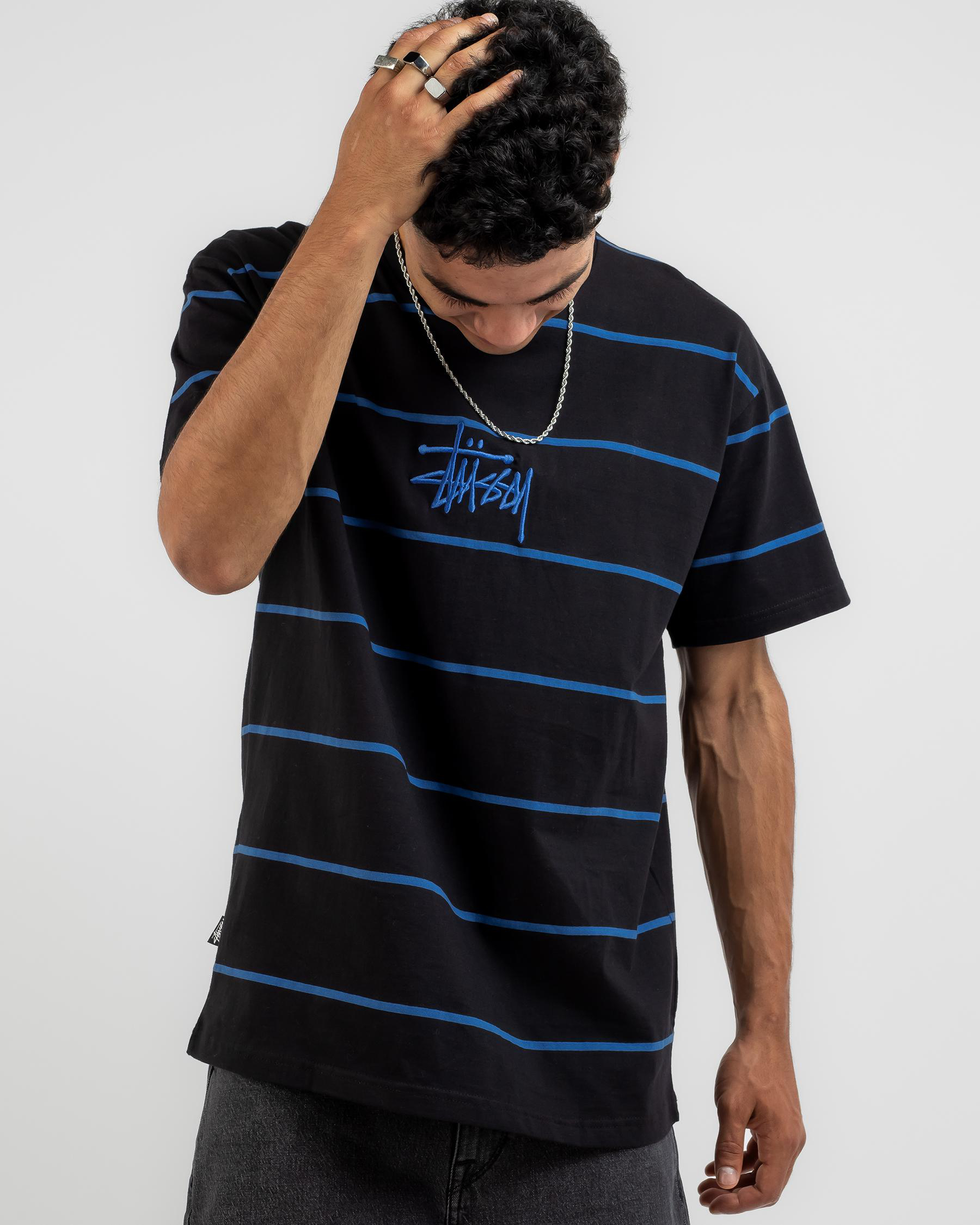 Hand Drawn Stripe T-Shirt