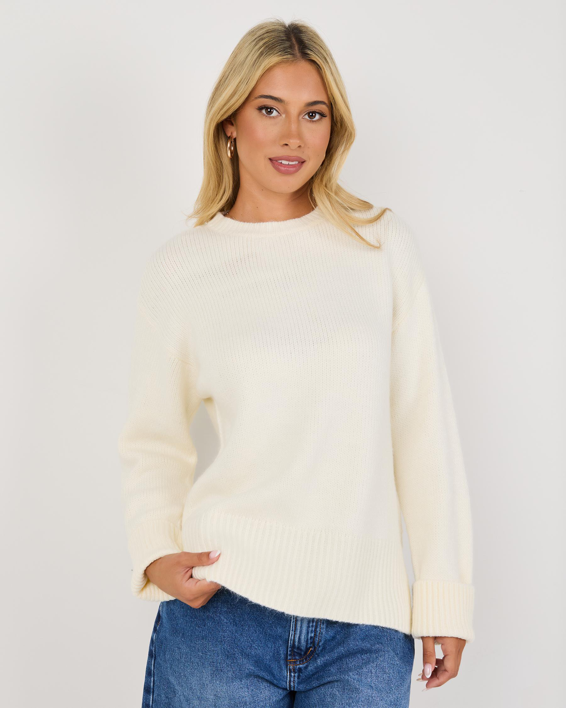 Athena Crew Neck Knit Jumper
