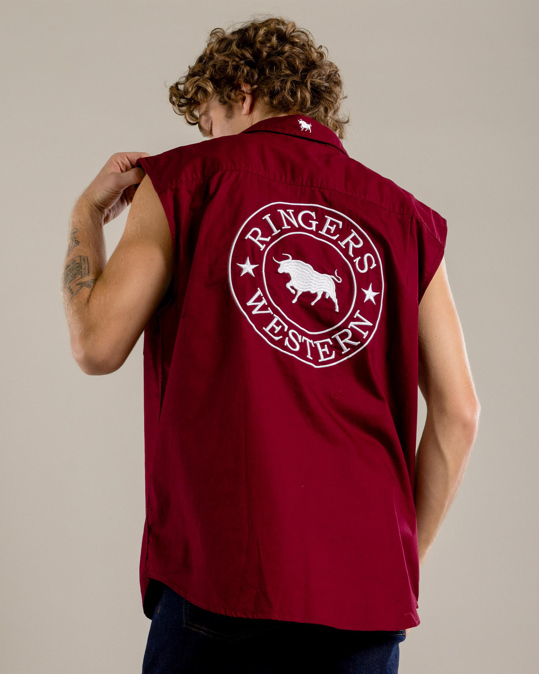 Hawkeye Sleeveless Work Shirt