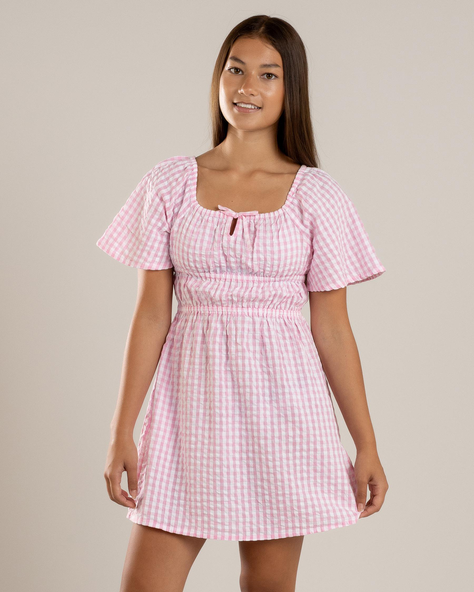 Daisy Check Dress