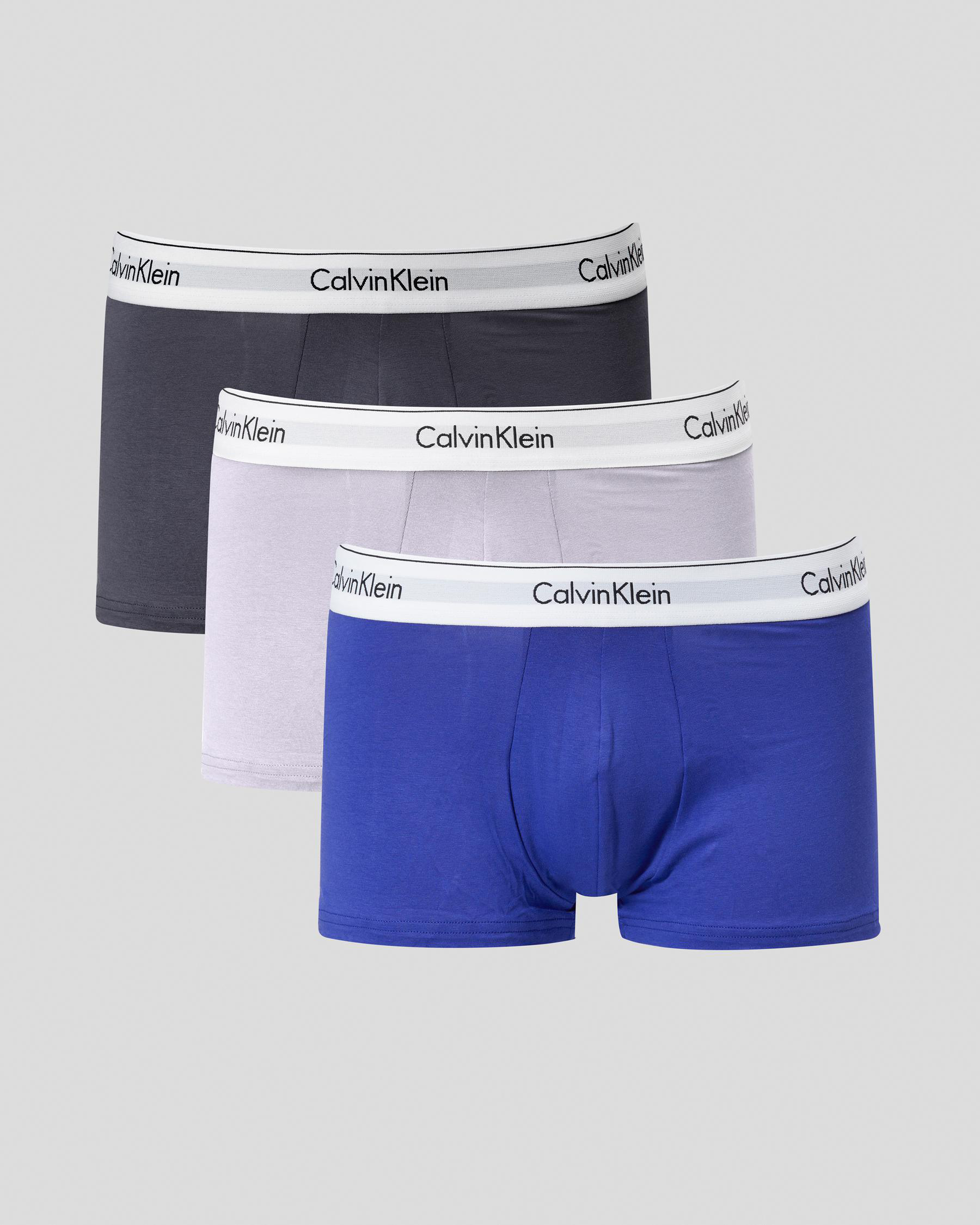Modern Cotton Stretch Low Rise Trunks 3 Pack