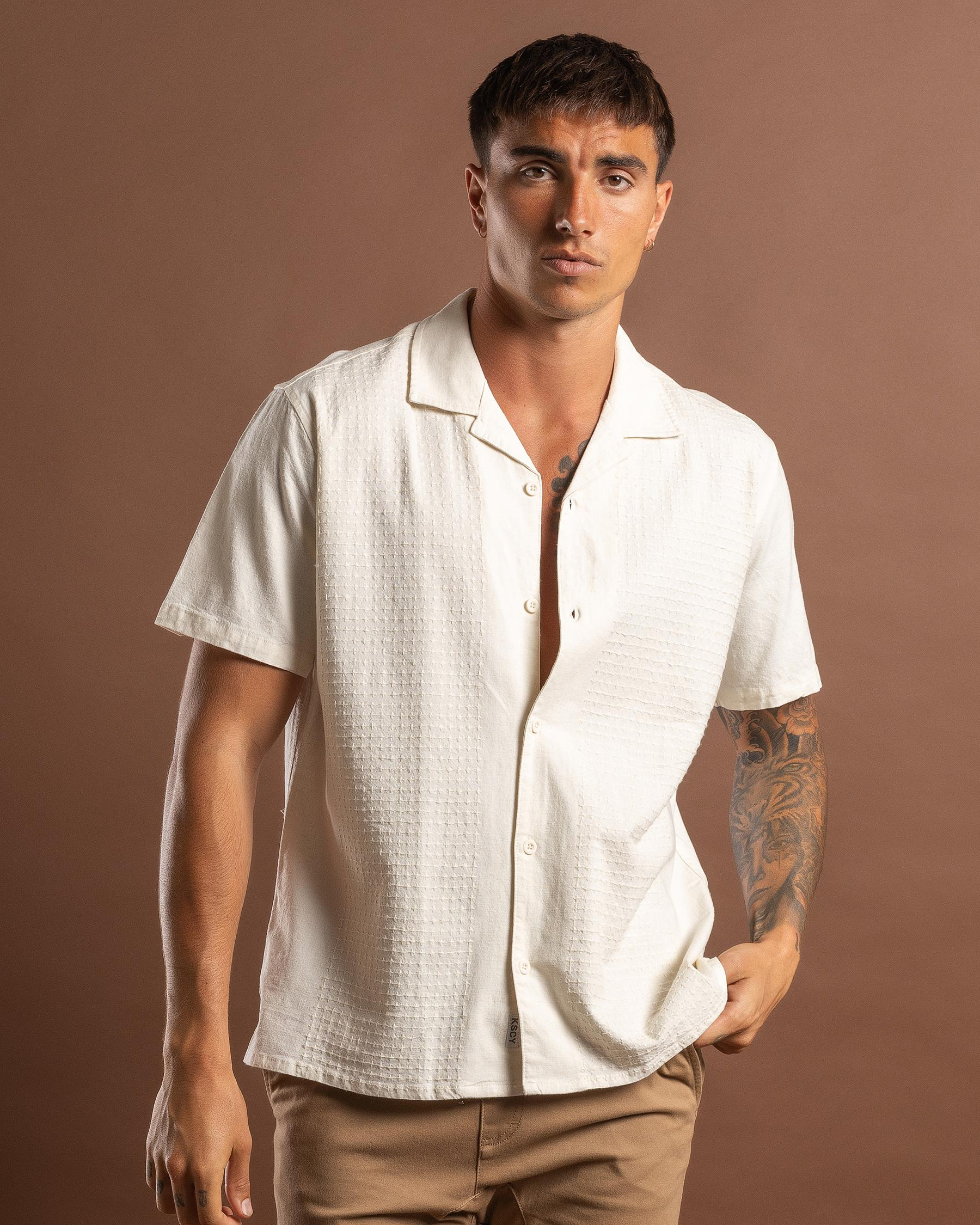 Hutton Relaxed Resort Short Sleeve Shirt