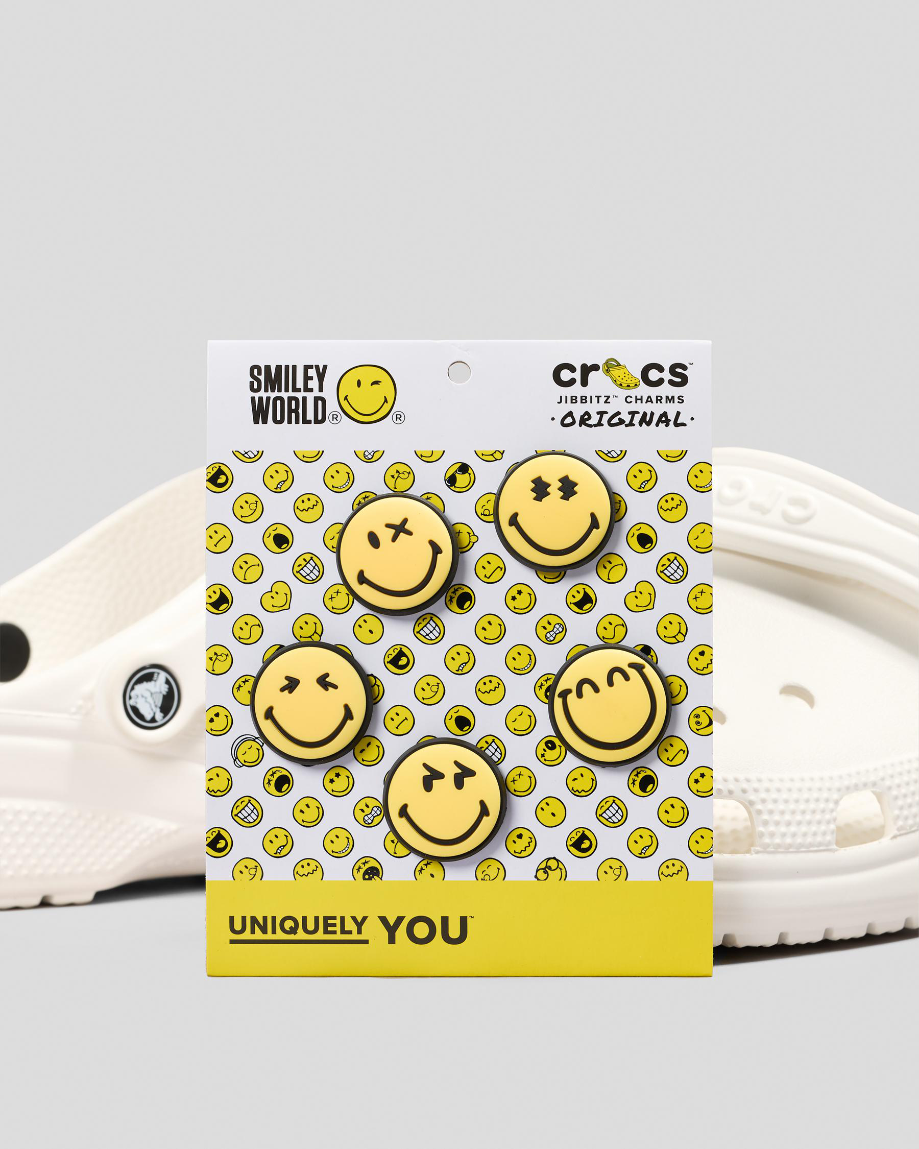Smileyworld Jibbitz 5 Pack