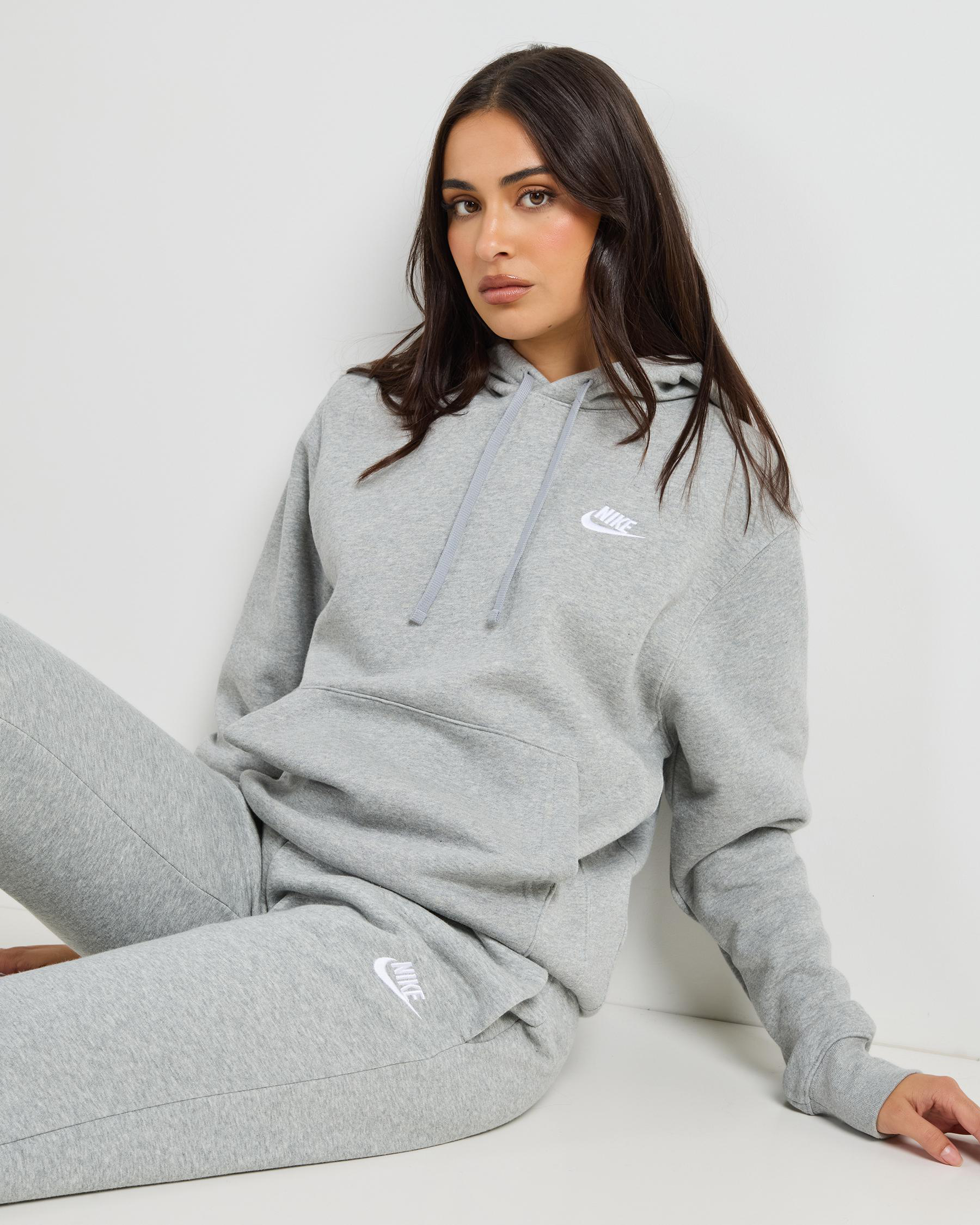 light grey womens nike hoodie