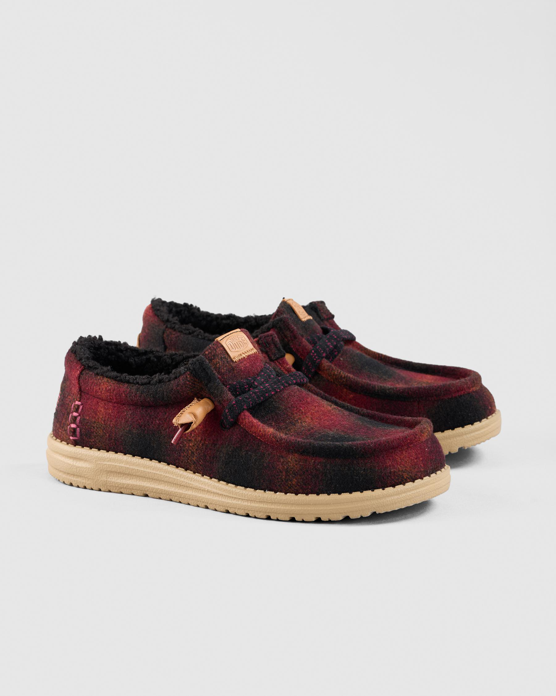 Wally Cozy Plaid Shoes