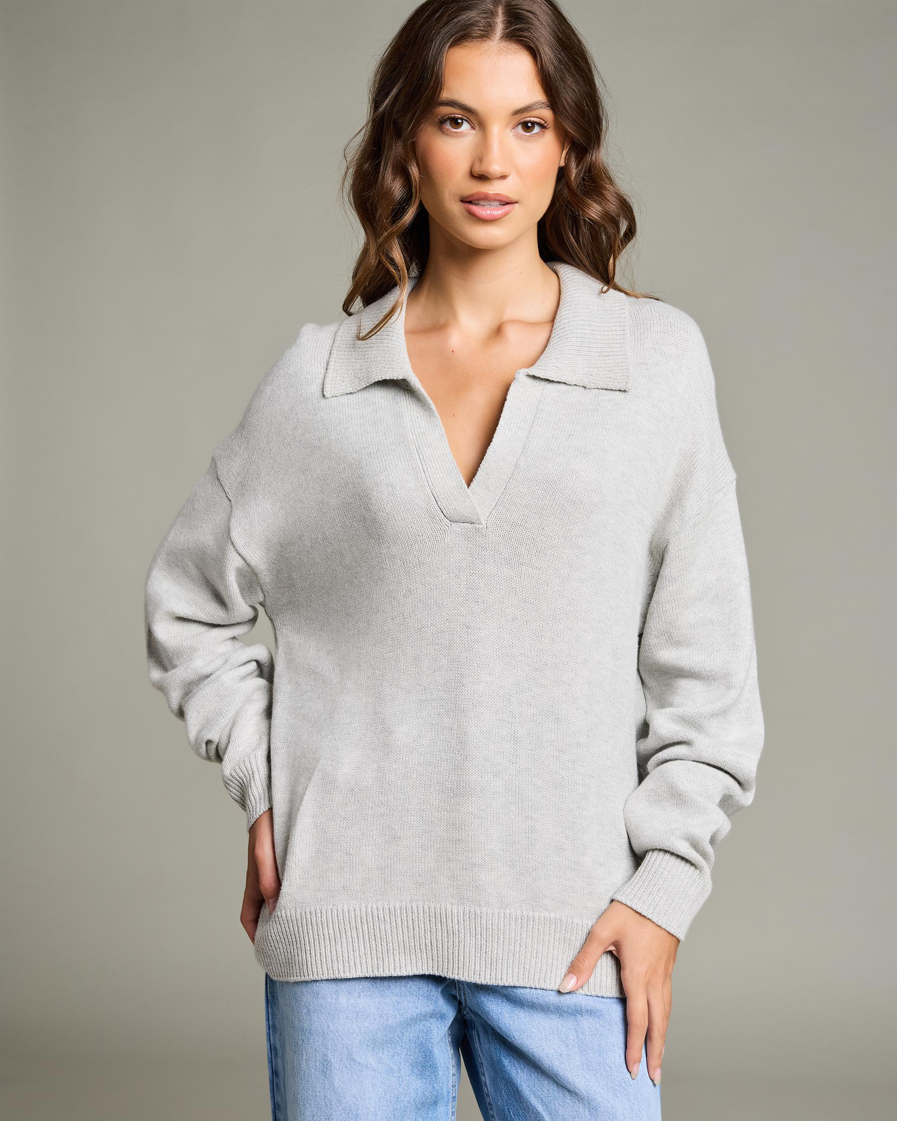 Anthea Polo Collar Knit Jumper