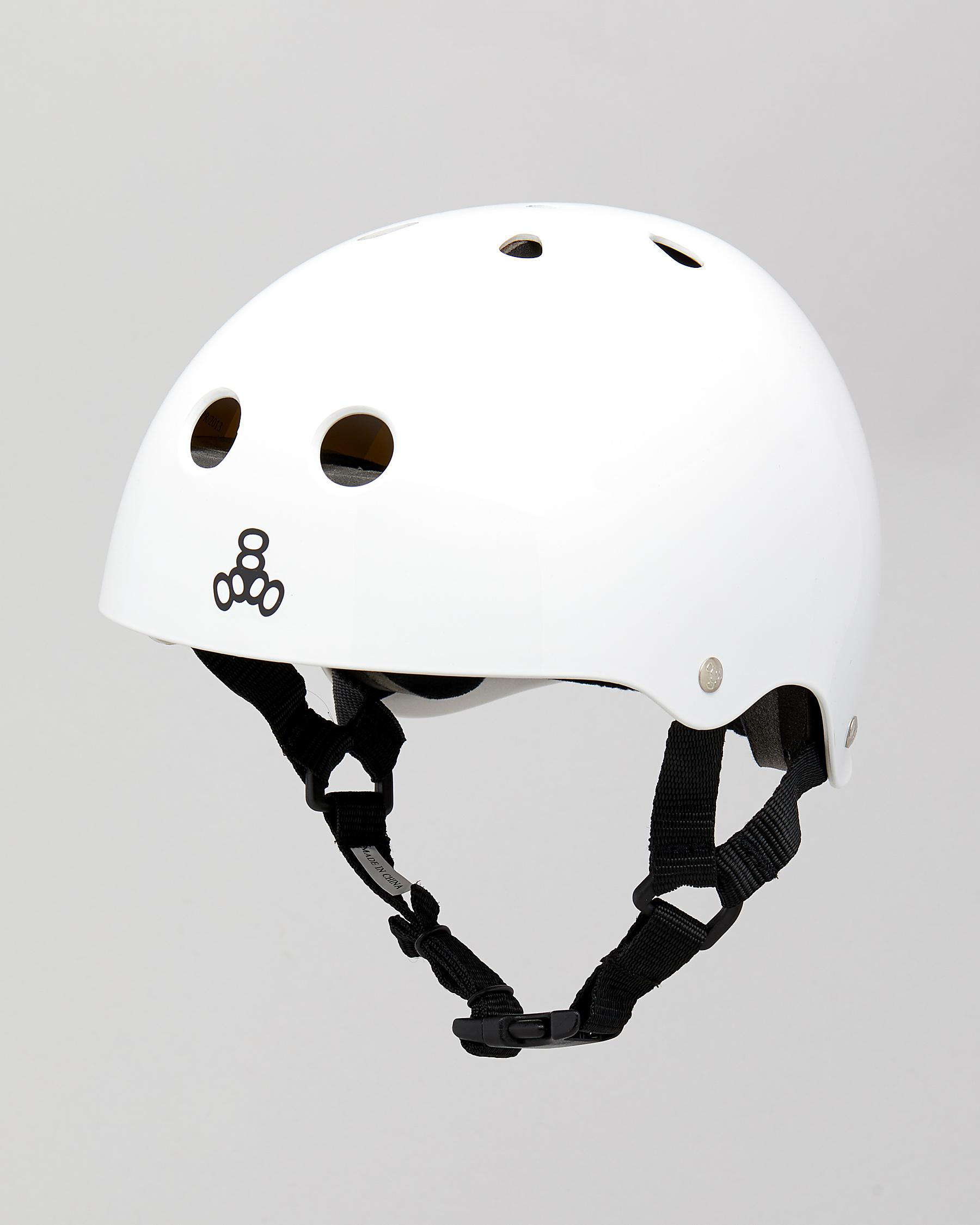 White Gloss Helmet
