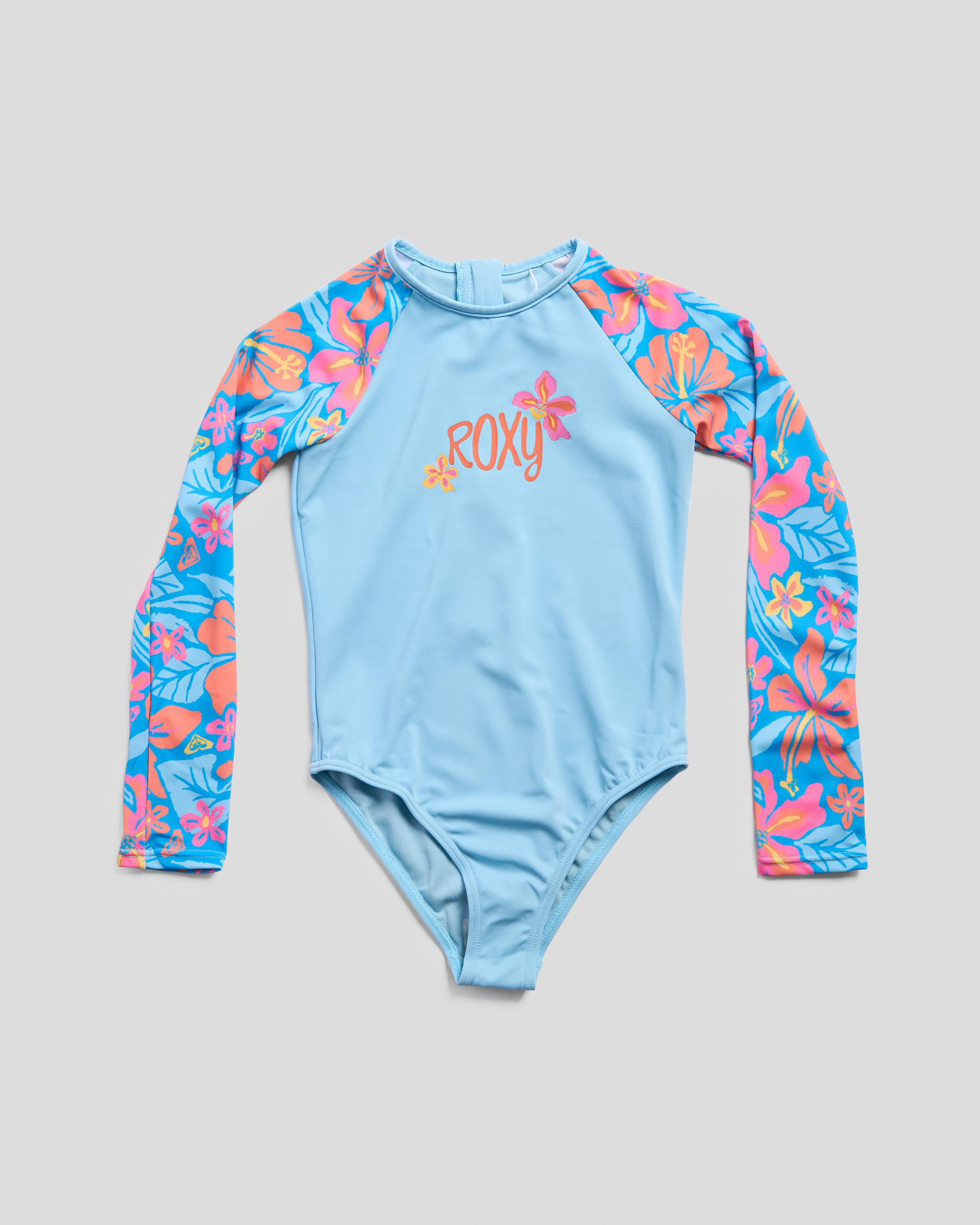 Hibiscus Hugs Long Sleeve Surfsuit