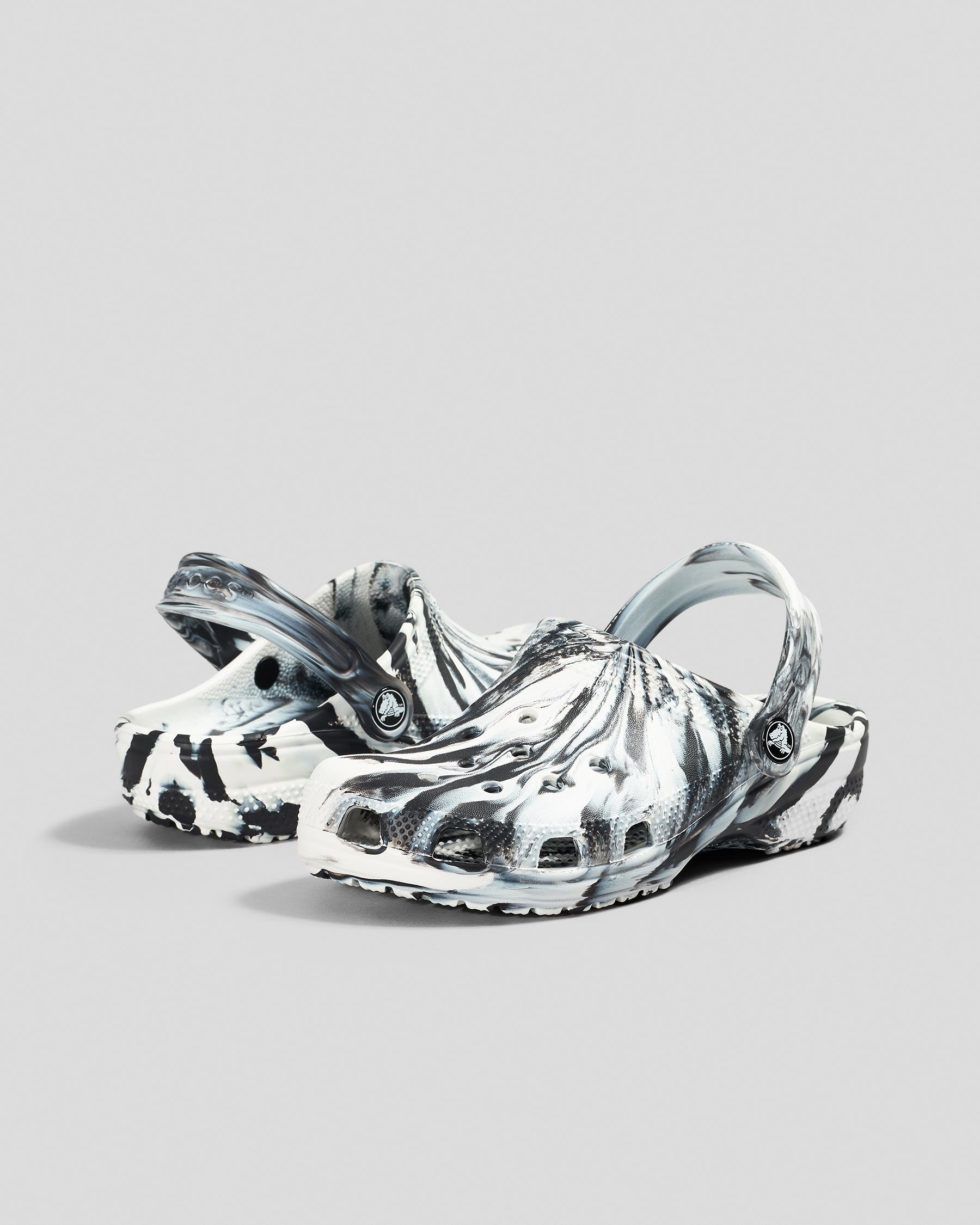 Marble Classic Clogs