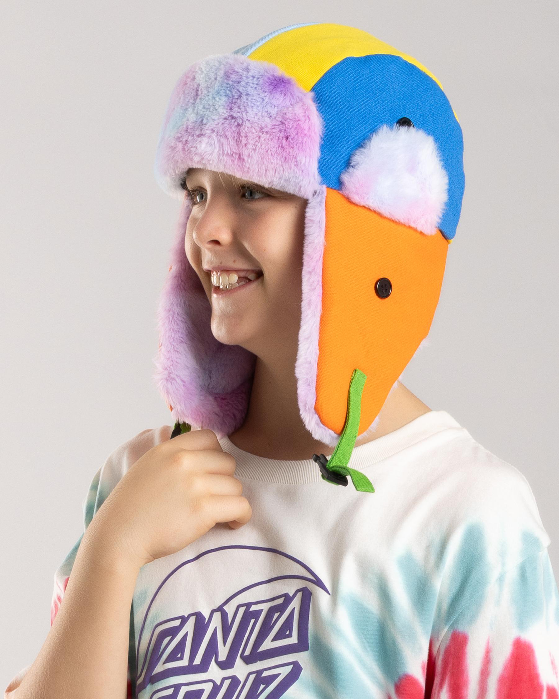Rainbow Trapper Hat