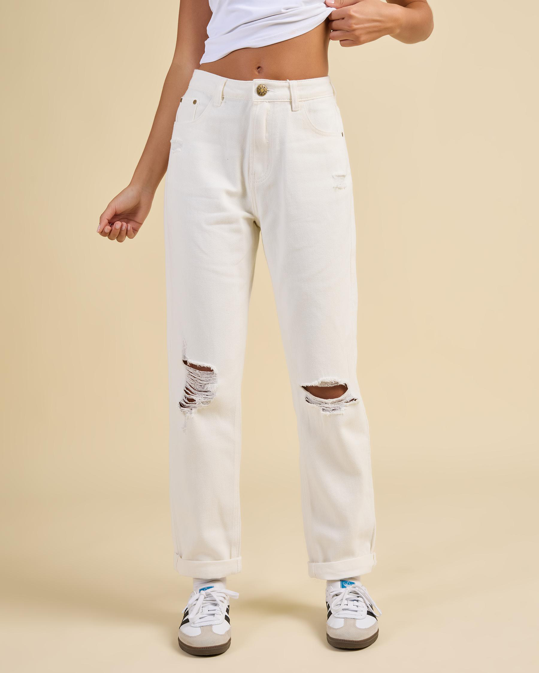 Dixie Mom Coloured Jeans