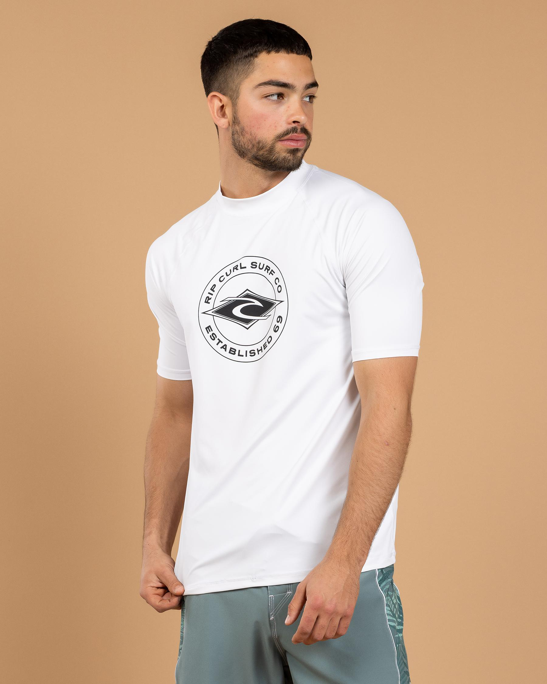 Stapler Short Sleeve Rash Vest