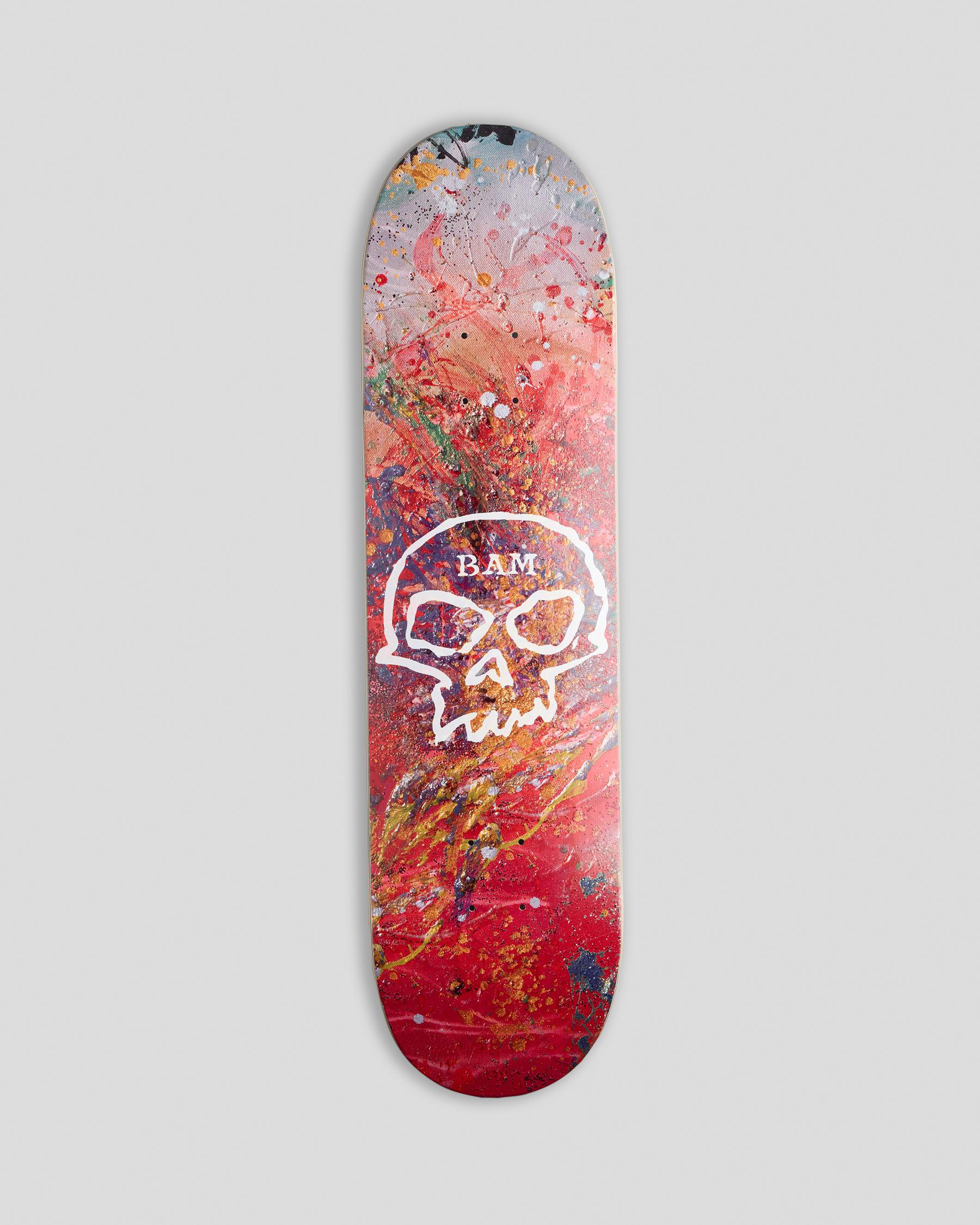 Bam Single Skull Skateboard Deck