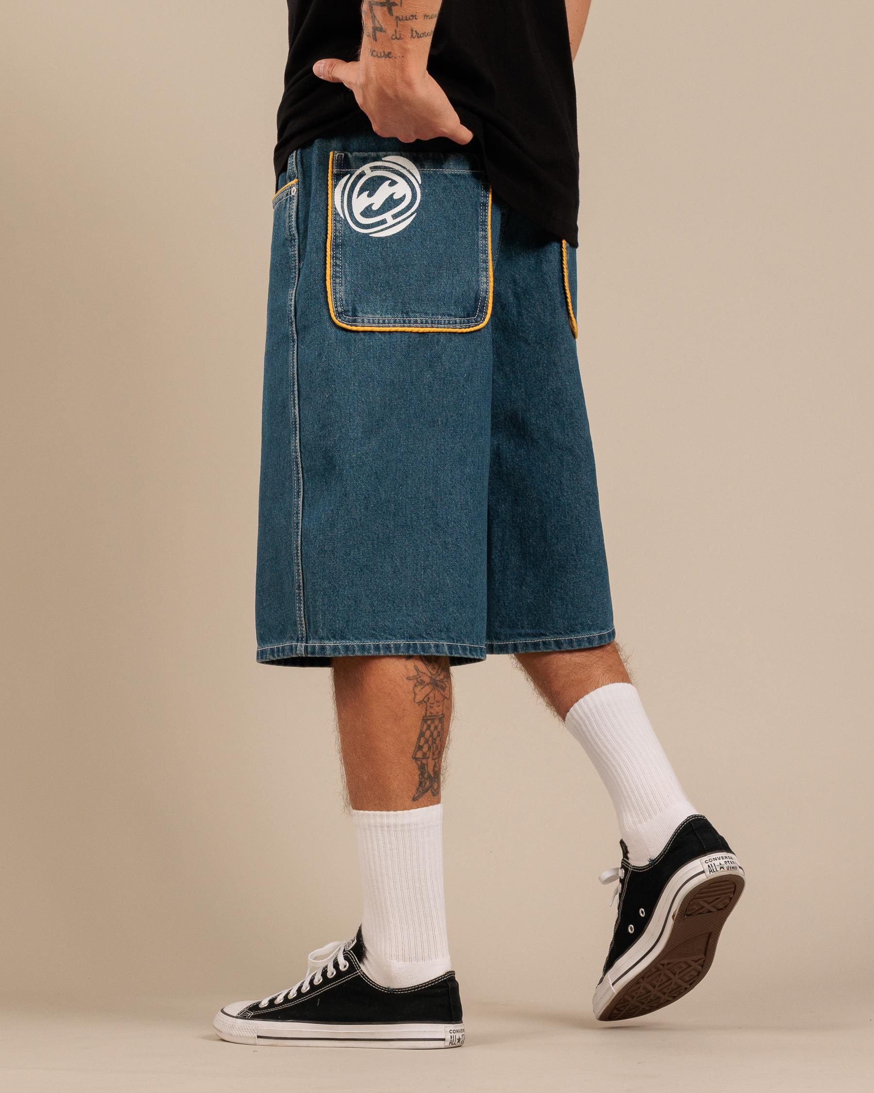 Spec 73 Bad Dog Denim Shorts