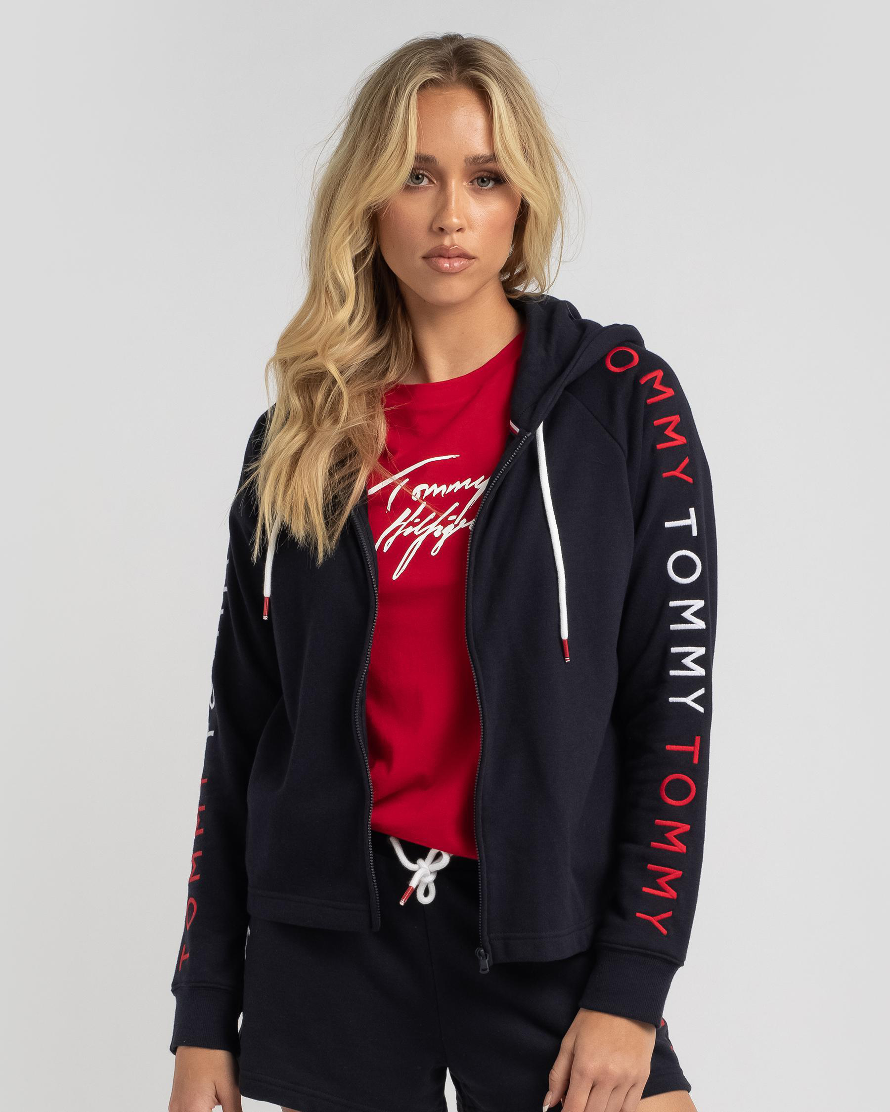 Tommy Fleece Hoodie
