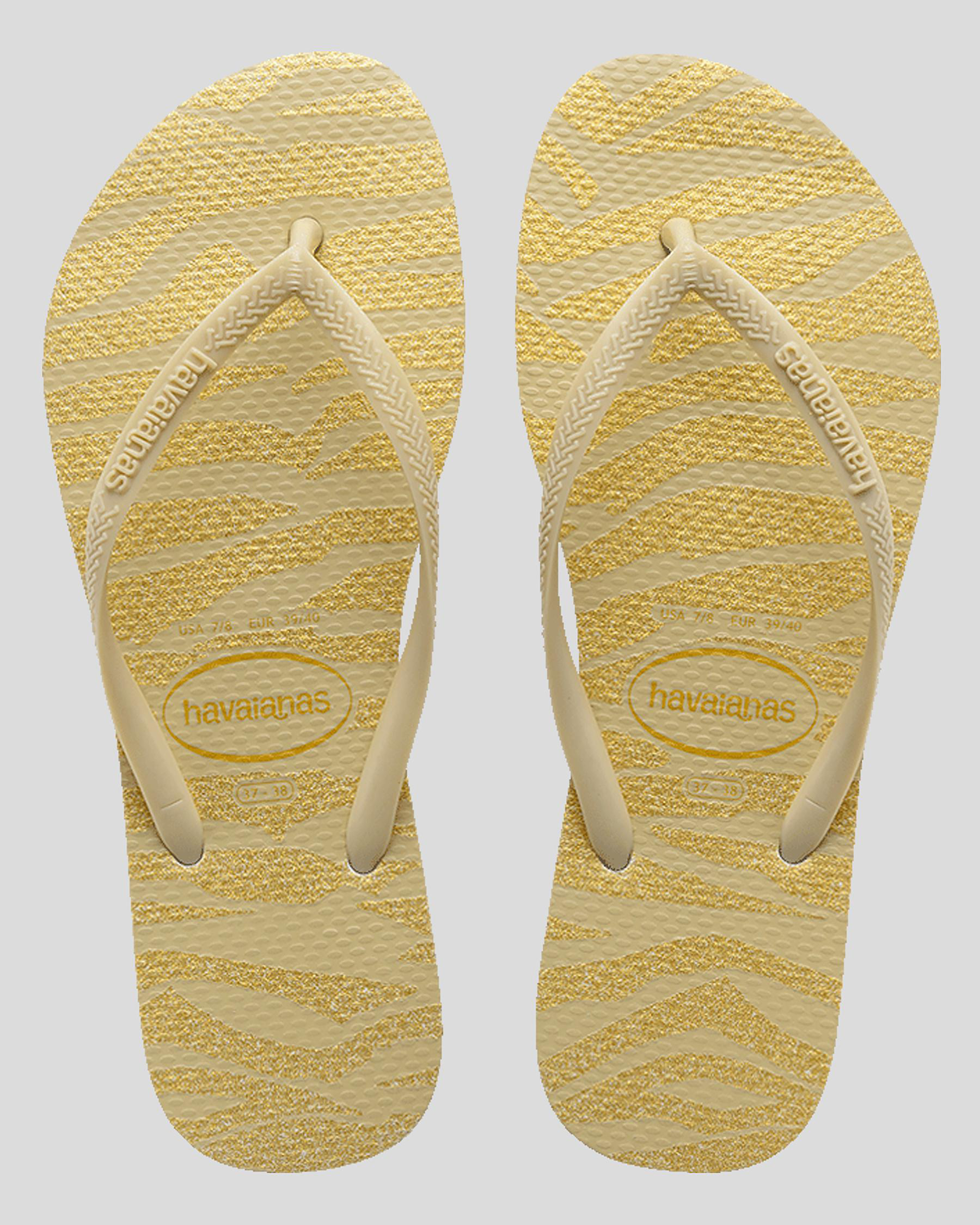 Slim Animals Glitter Thongs