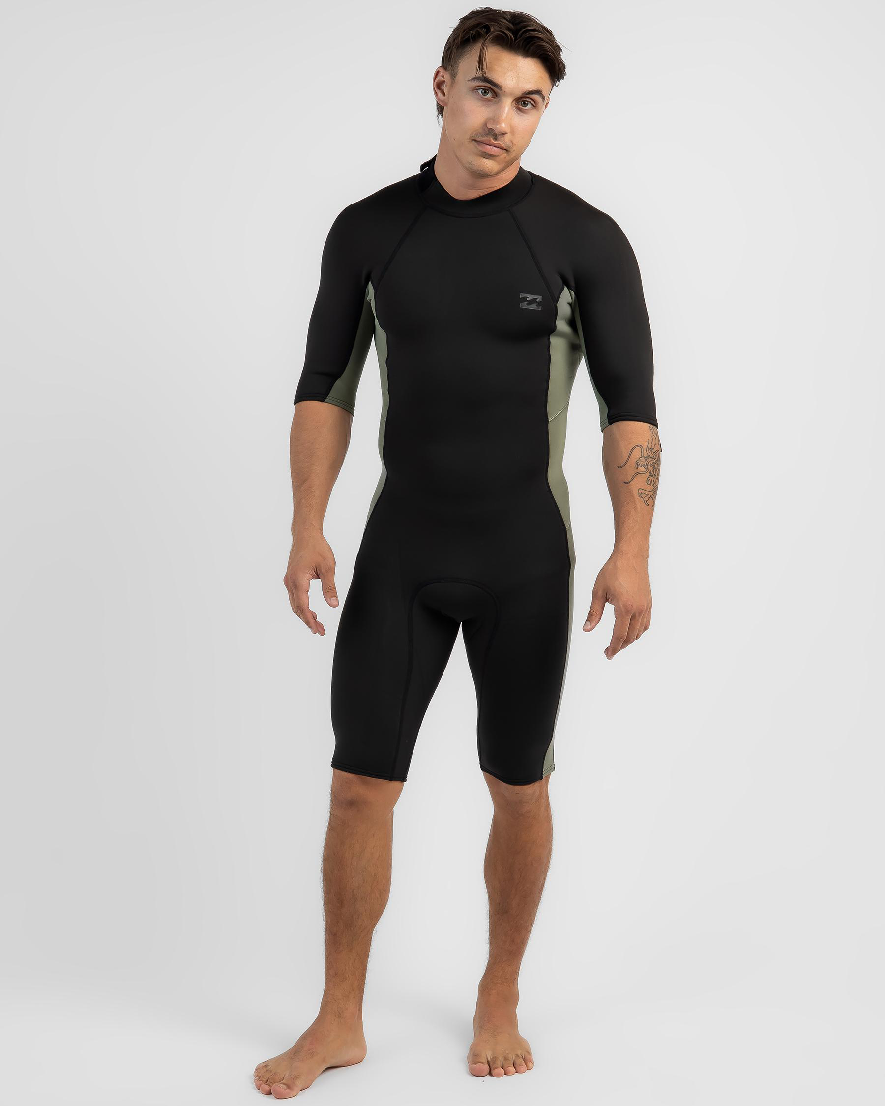 2/2 Absolute Back Zip Short Sleeve Spring Suit