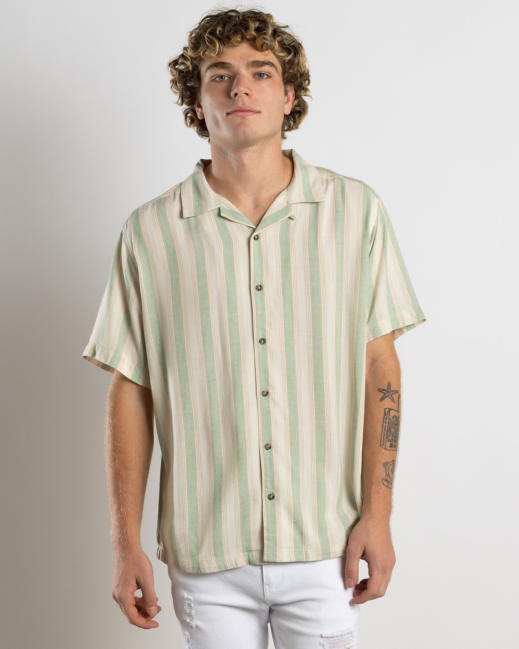 Beat Stripe Short Sleeve Shirt