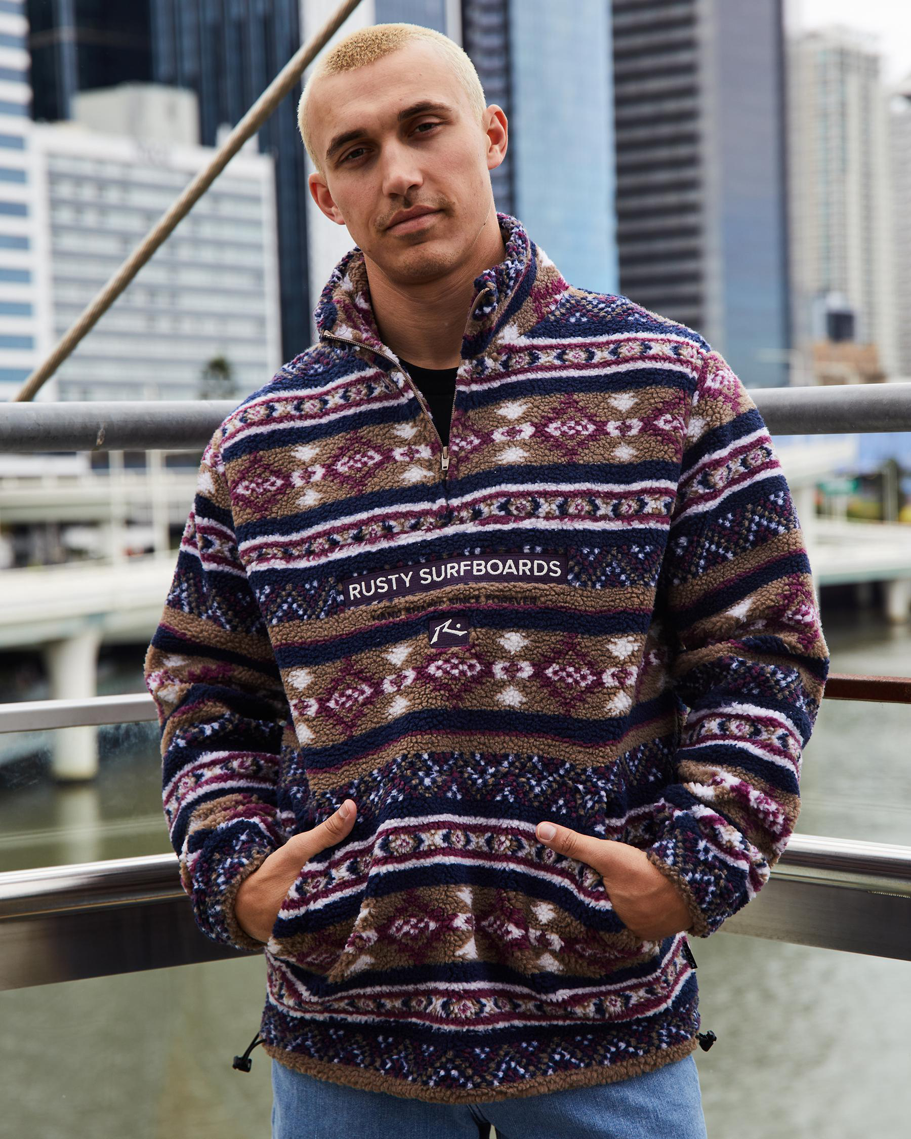 Teka Quarter Zip Polar Fleece