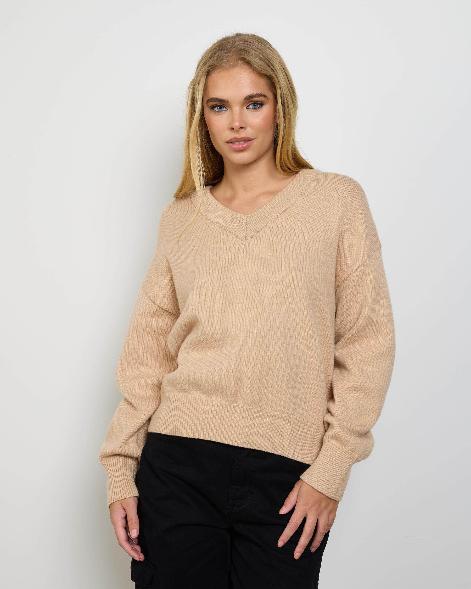 Hopkins V Neck Knit Jumper