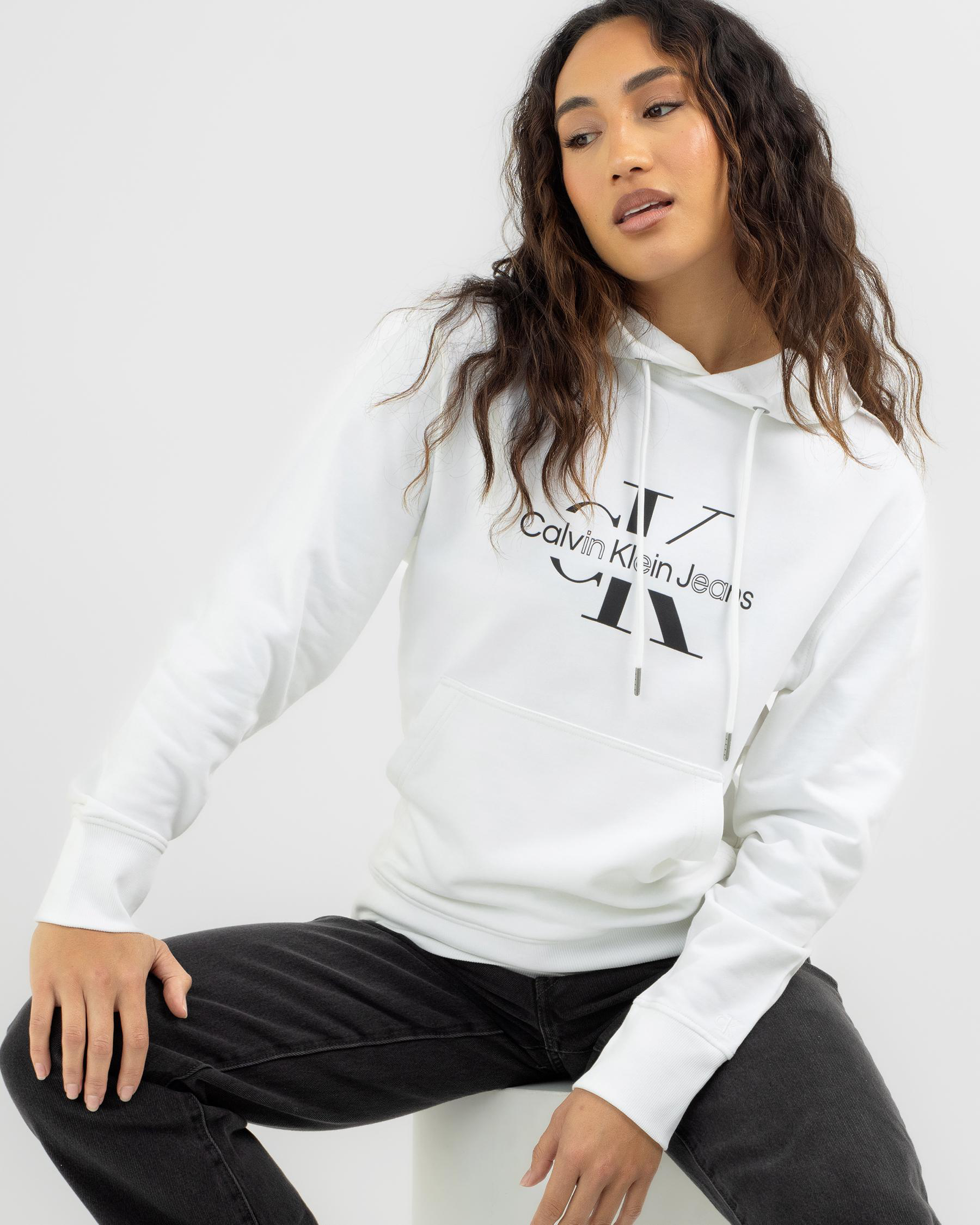 Disrupted Outline Monologo Hoodie