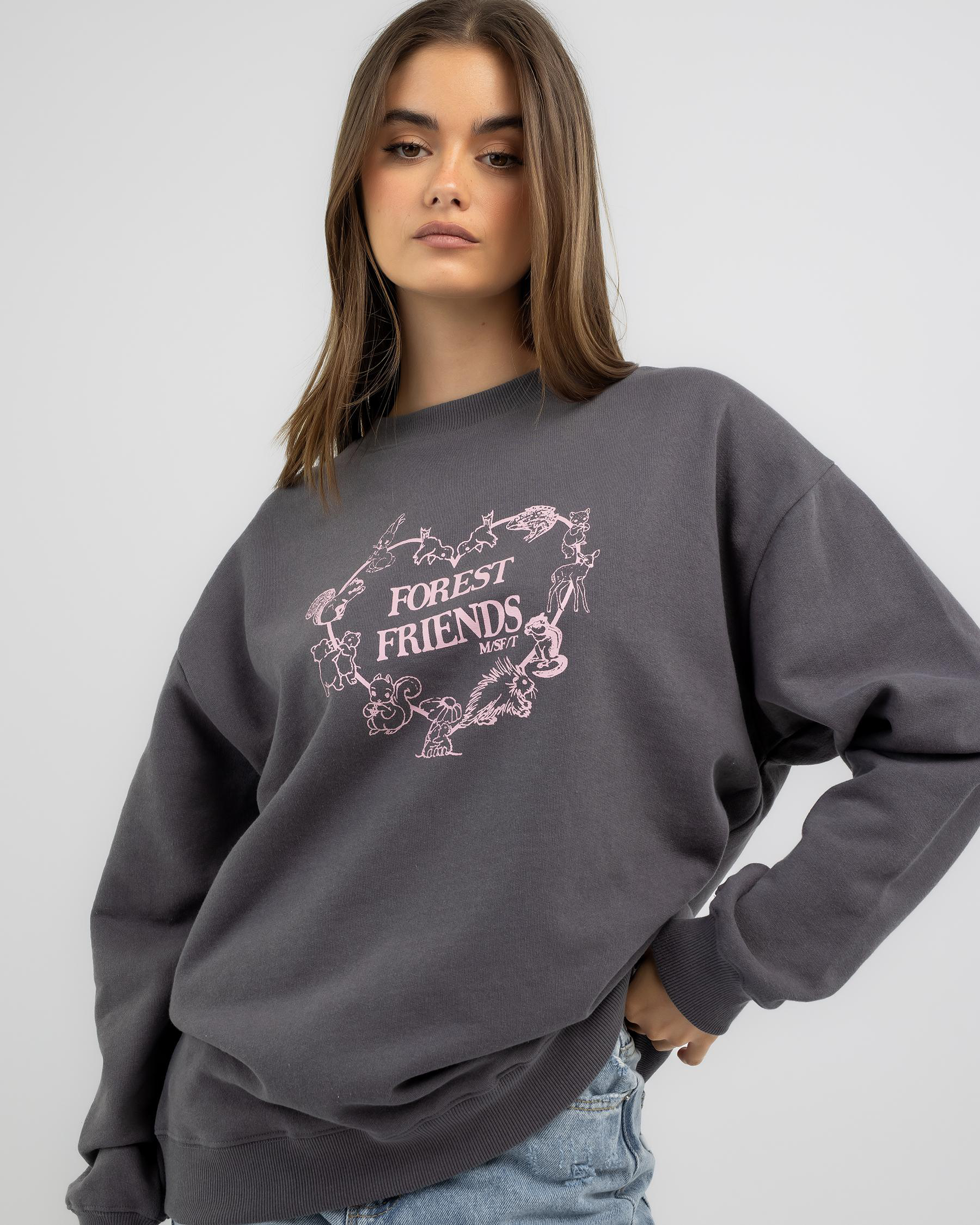 Forest Friends Oversized Sweatshirt
