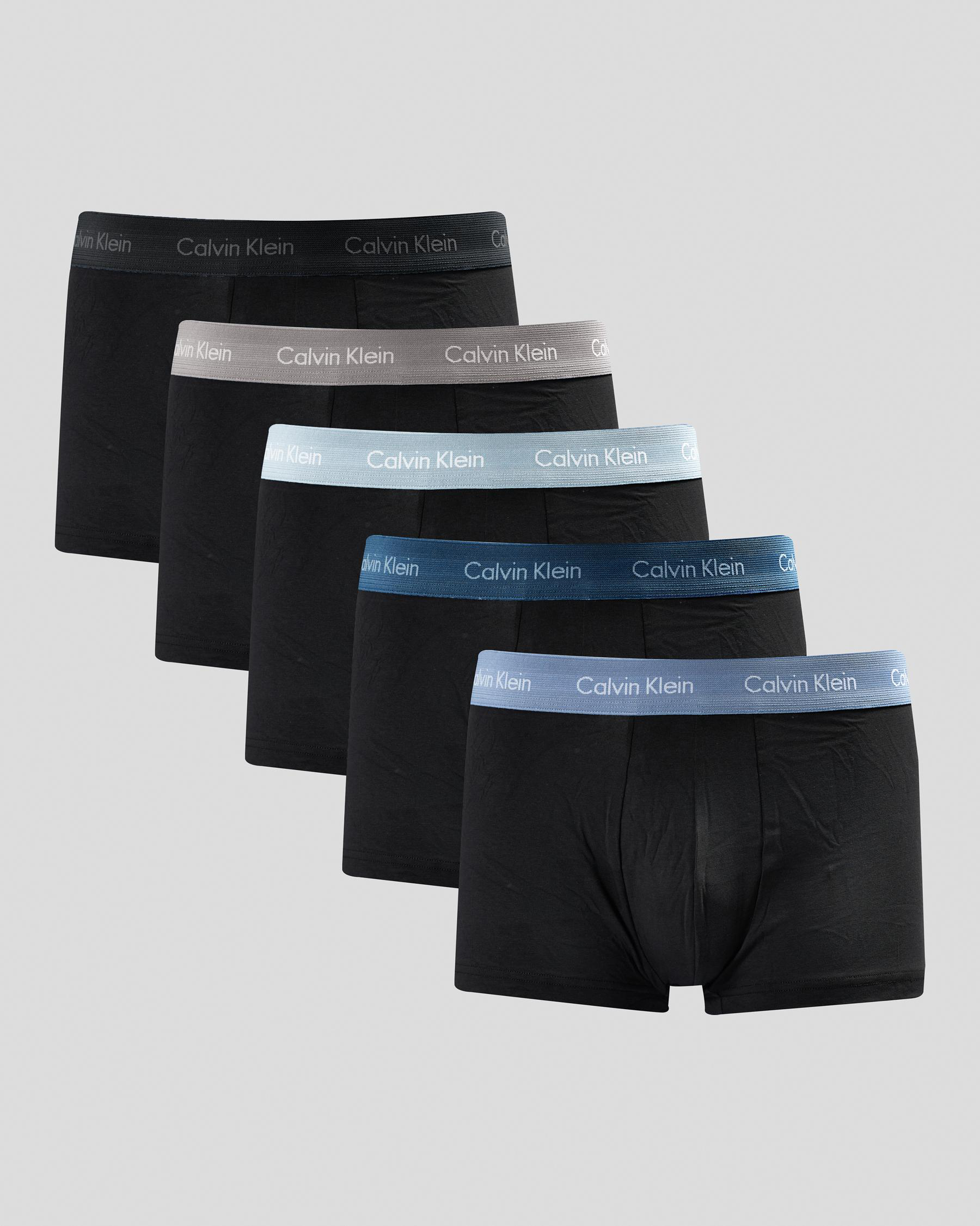 Intense Power Cotton Low Rise Trunks 5 Pack